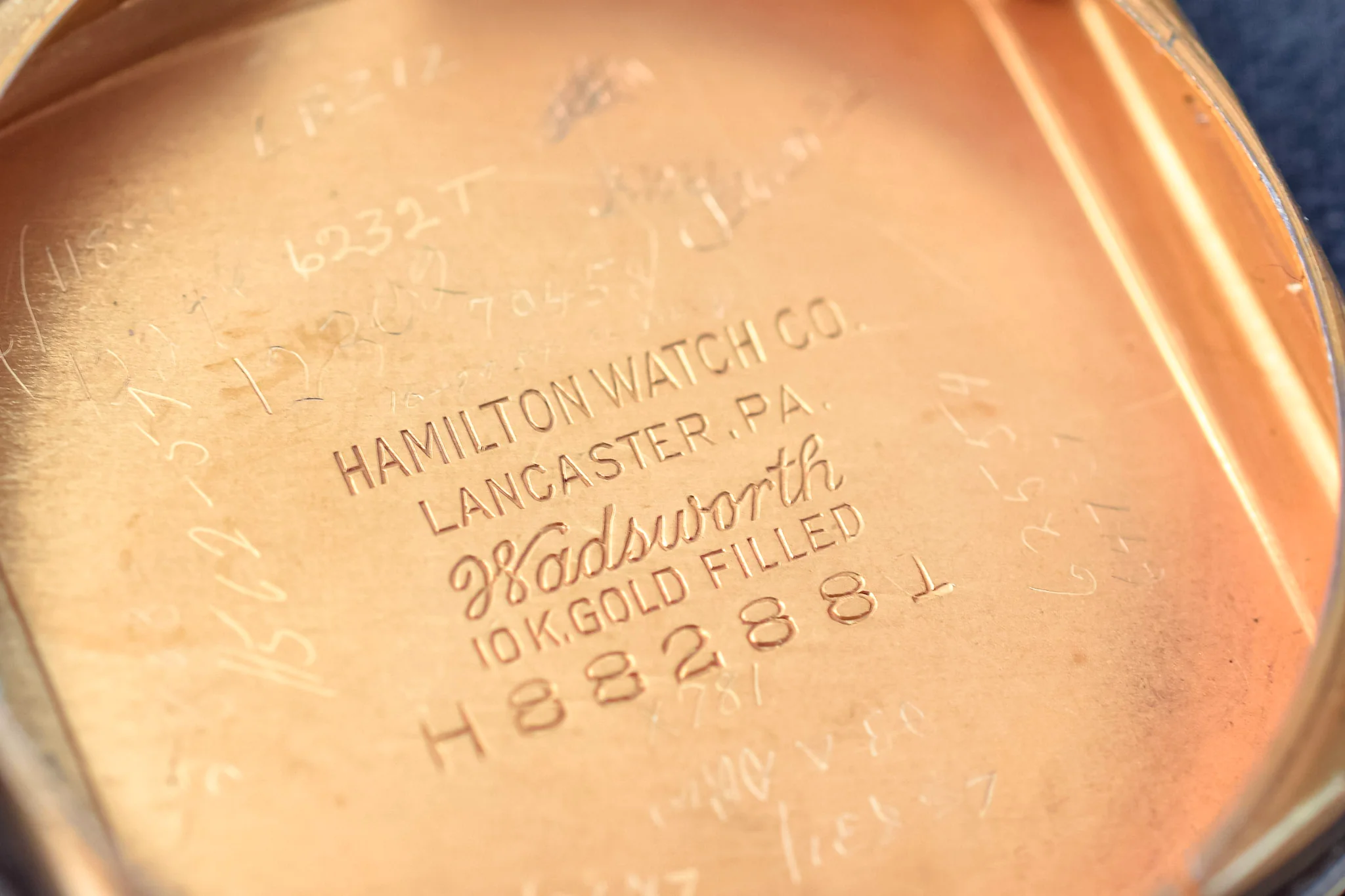 1941 Vintage 14K Gold Filled Mechanical Hamilton Martin - Image 10