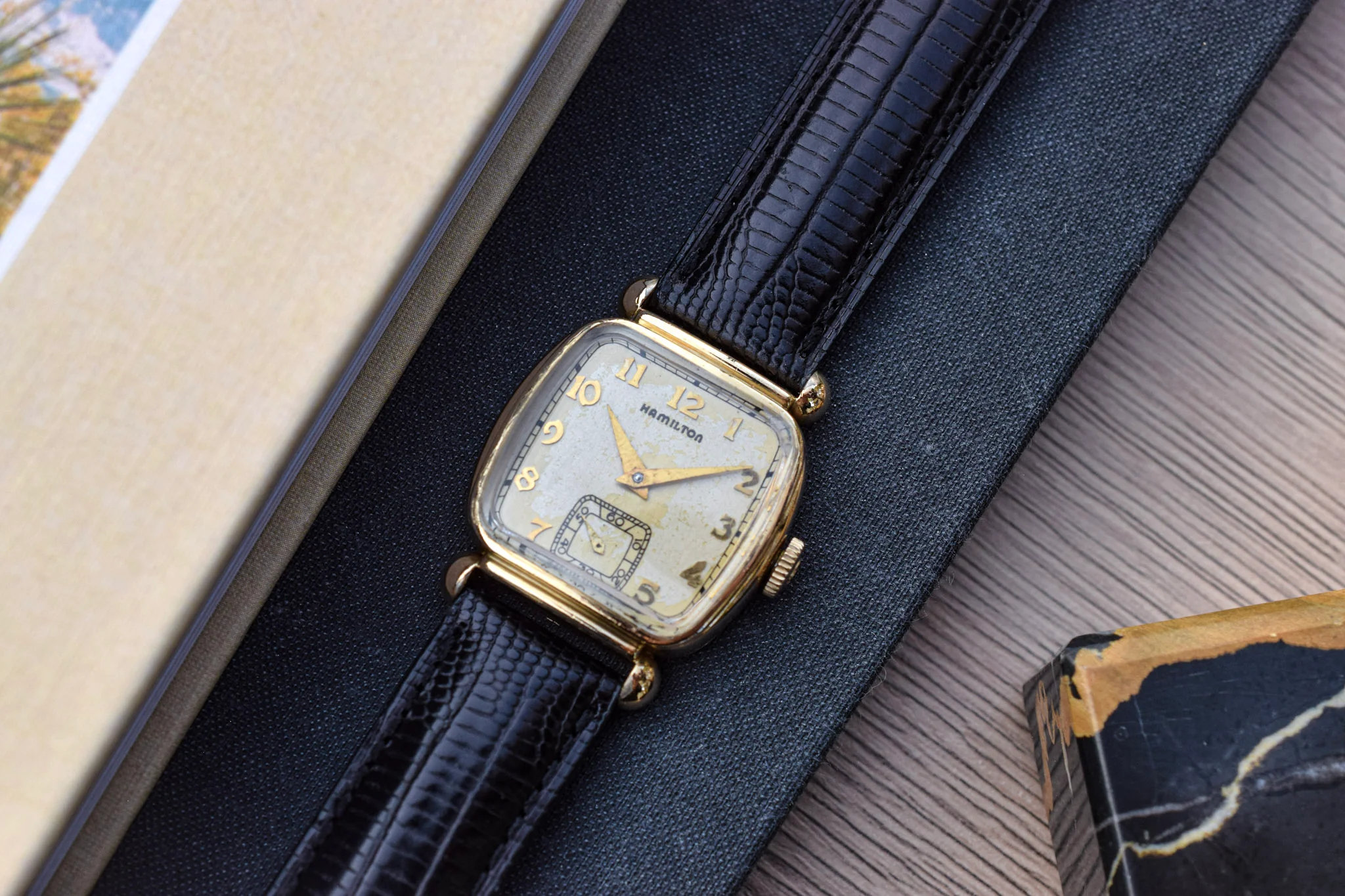 1941 Vintage 14K Gold Filled Mechanical Hamilton Martin - Image 12