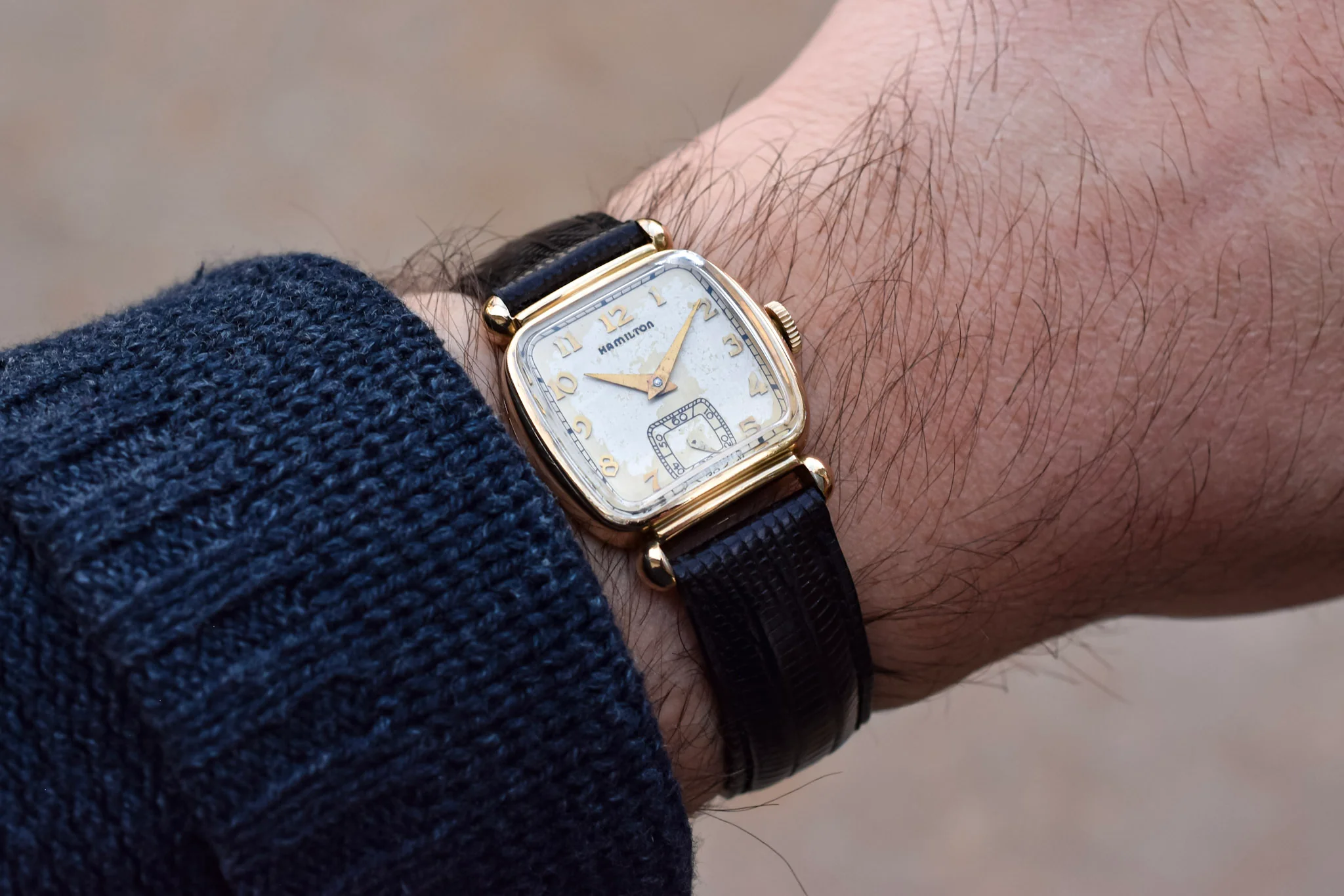 1941 Vintage 14K Gold Filled Mechanical Hamilton Martin - Image 13