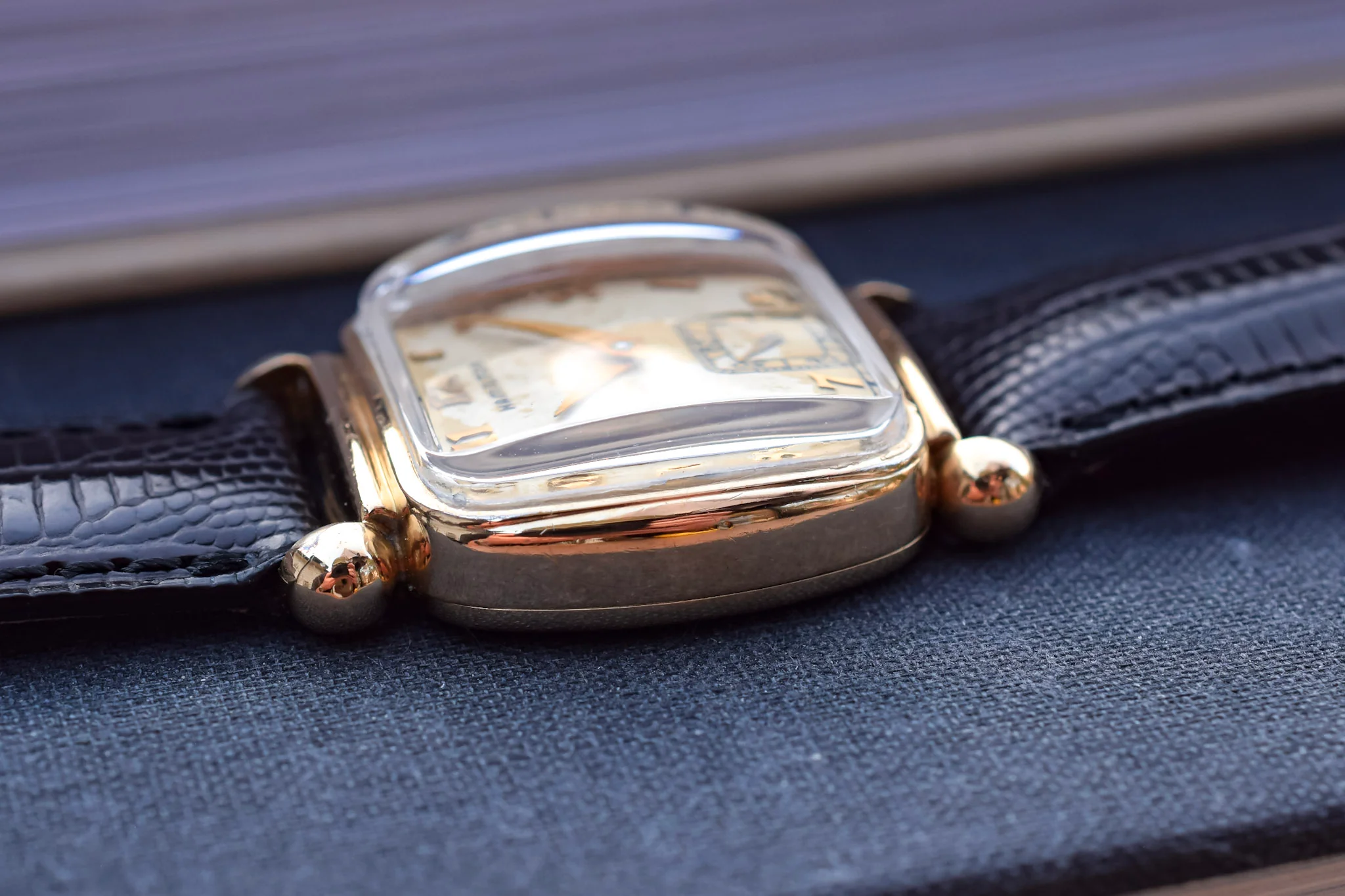 1941 Vintage 14K Gold Filled Mechanical Hamilton Martin - Image 5