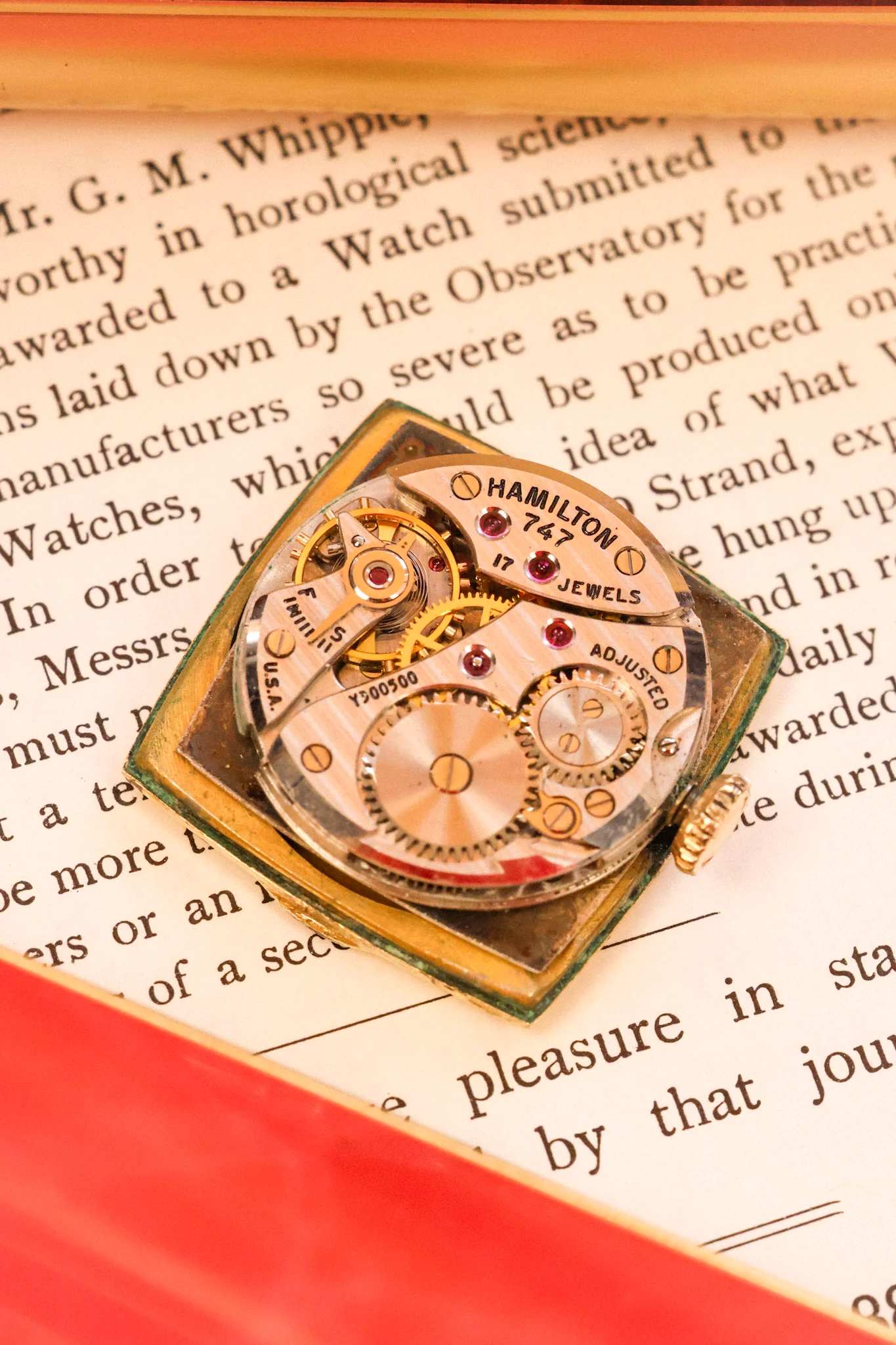 1948 Hamilton Dyson - 14K Gold Filled Award Watch - Image 15