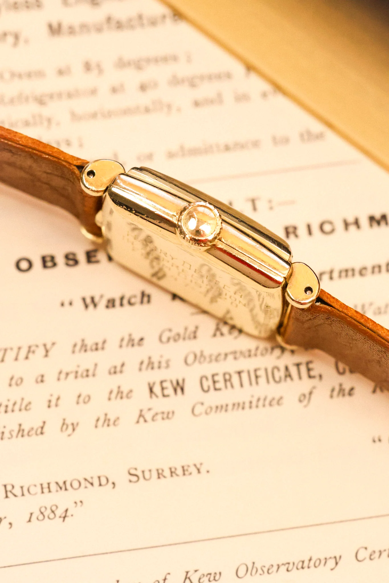 1948 Hamilton Dyson - 14K Gold Filled Award Watch - Image 9
