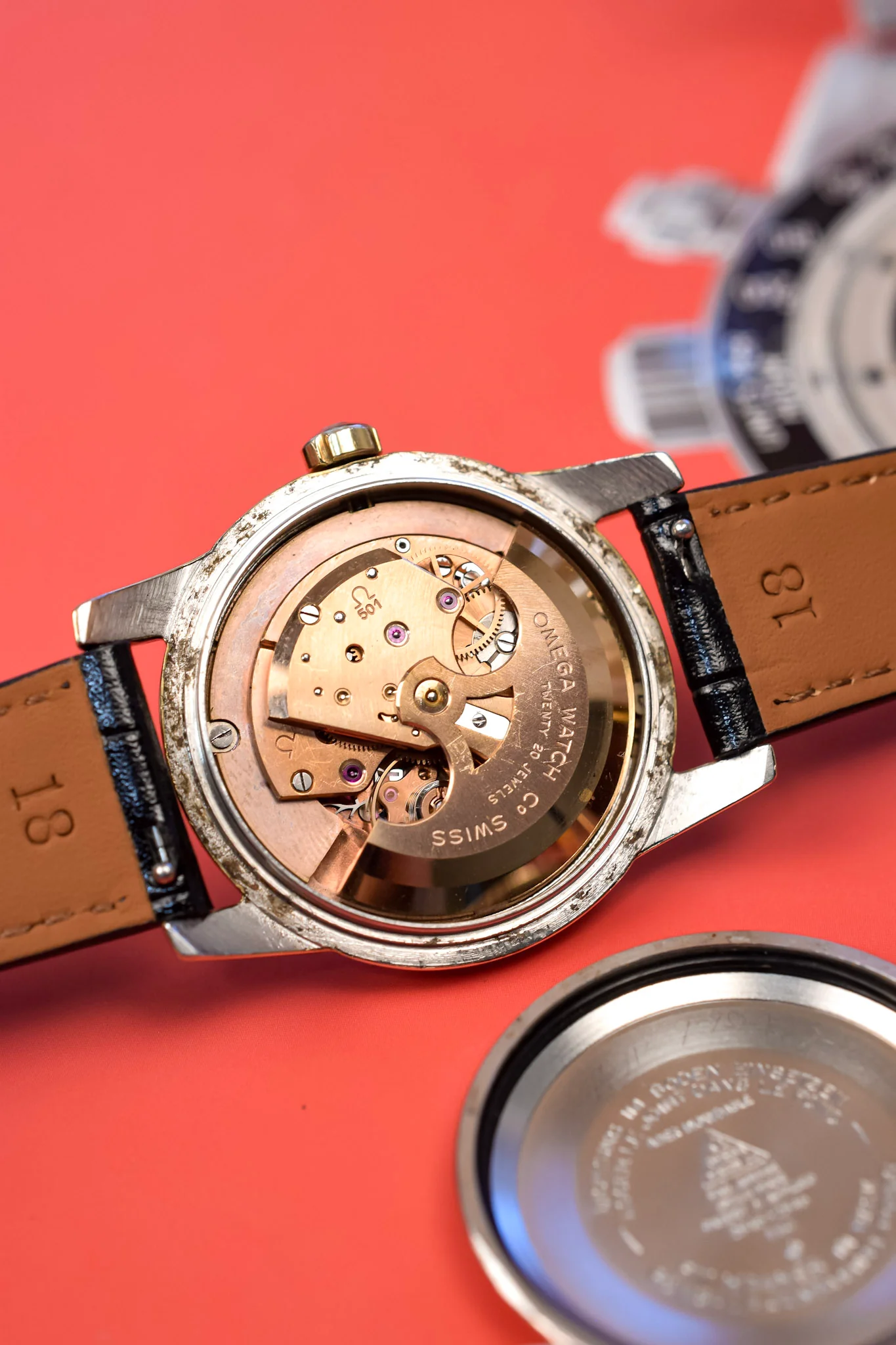 1950s Omega Seamaster Explorer Dial Automatic Gold Capped - Image 10