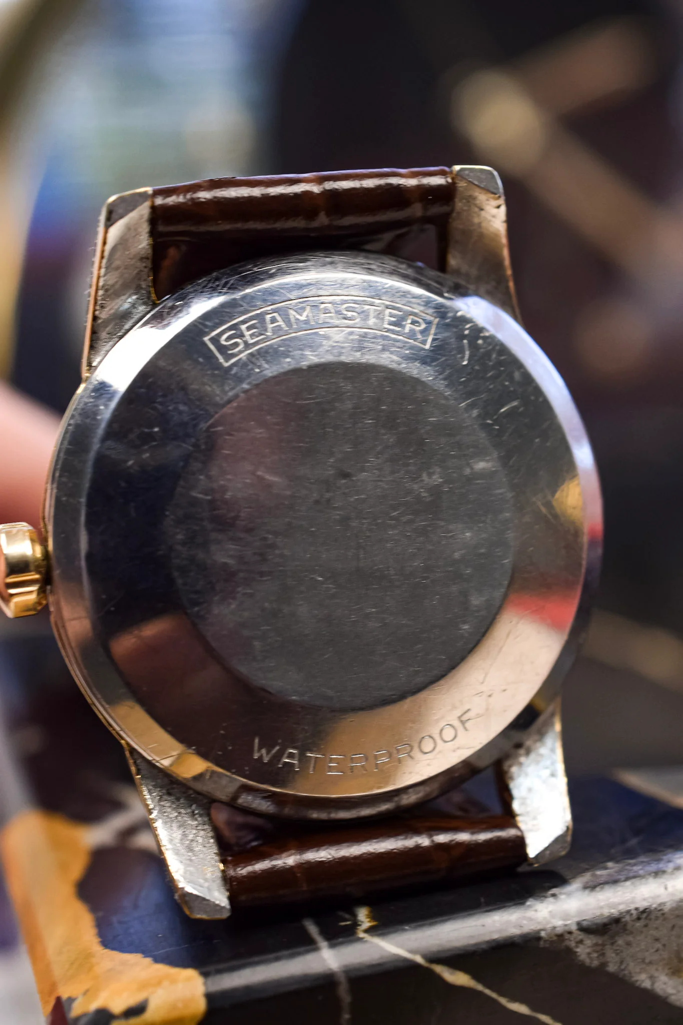 1950s Omega Seamaster No Lume Automatic Gold Capped - Image 9