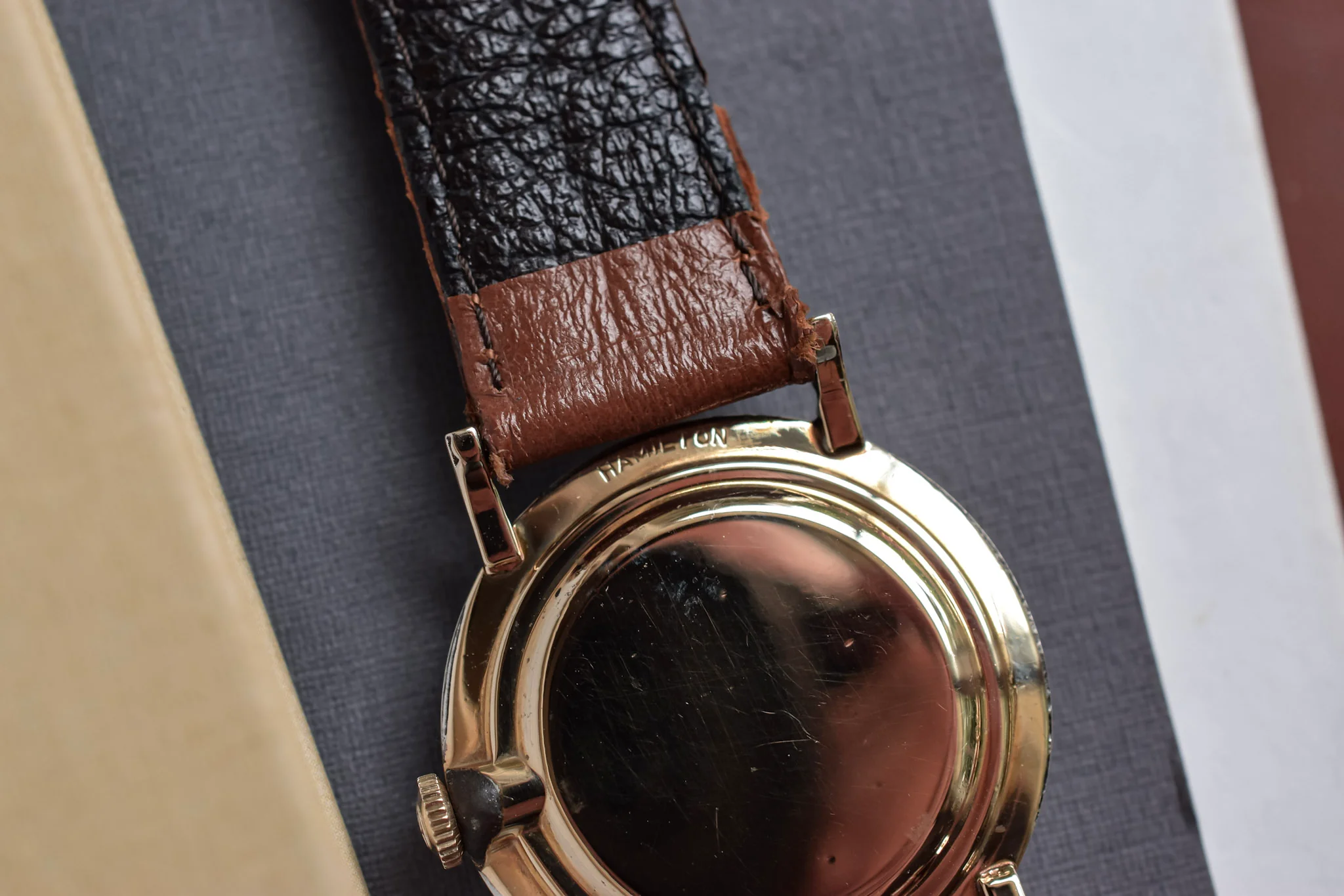 1956 Hamilton Mechanical 10K Gold Filled Edgemere B - Image 10