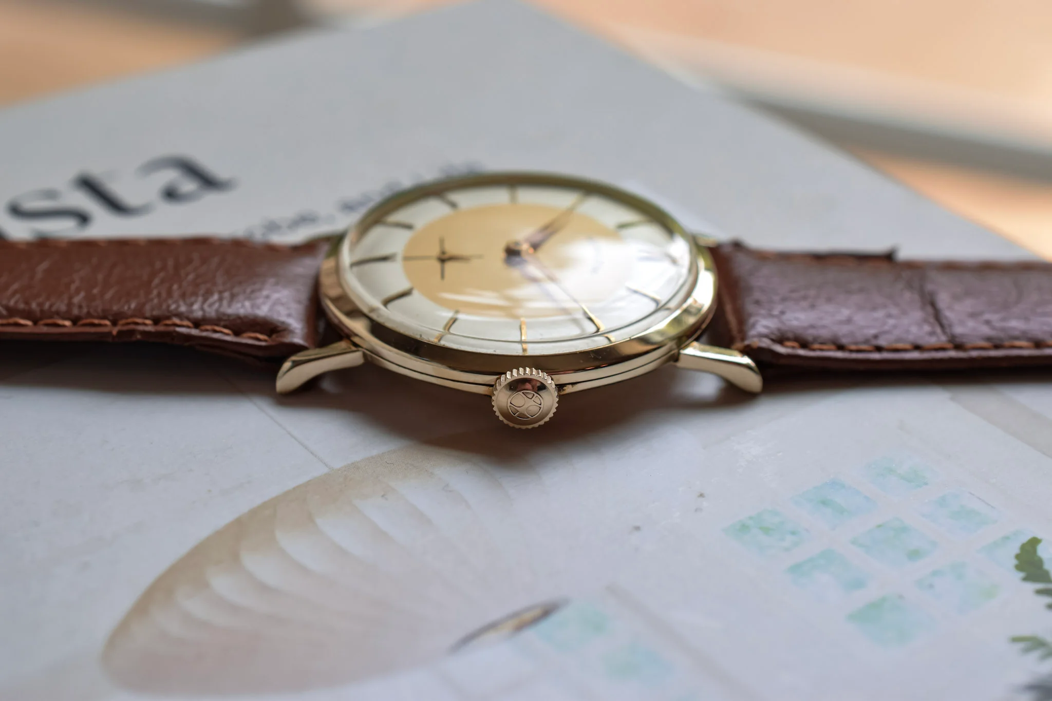 1956 Hamilton Mechanical 10K Gold Filled Edgemere B - Image 4