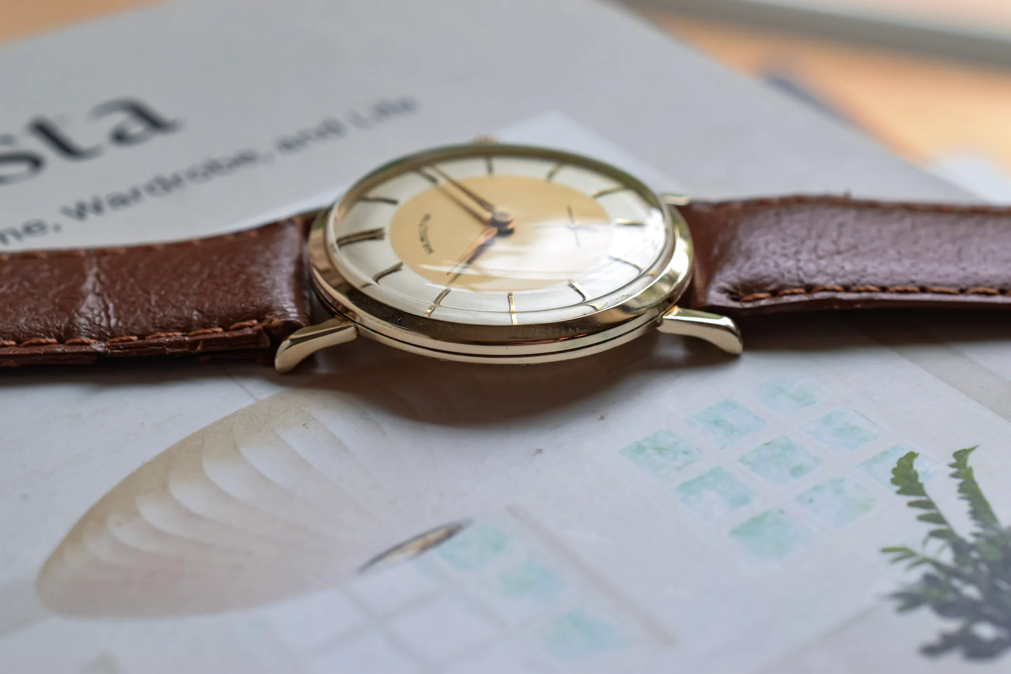 1956 Hamilton Mechanical 10K Gold Filled Edgemere B - Image 5