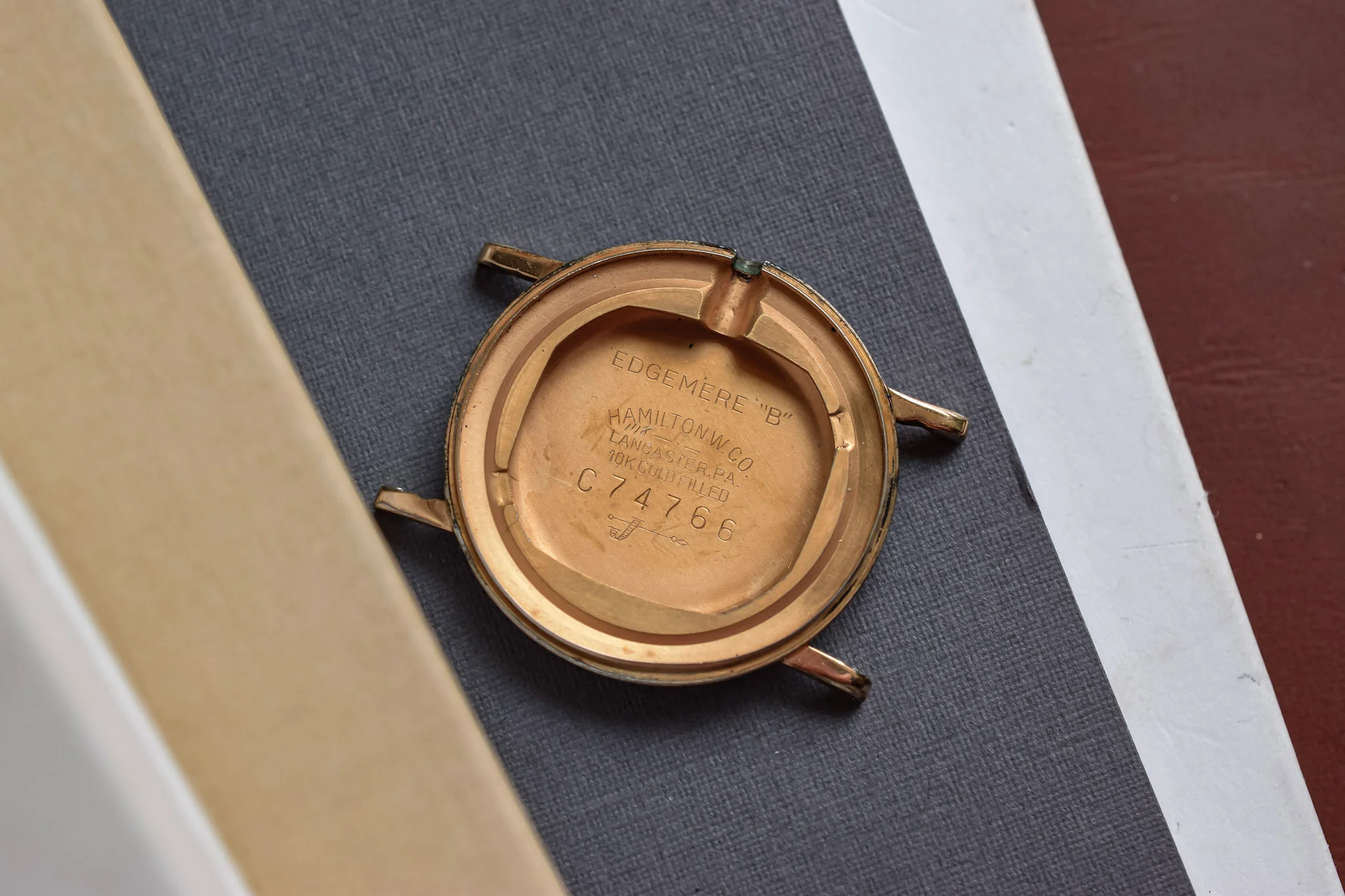 1956 Hamilton Mechanical 10K Gold Filled Edgemere B - Image 7
