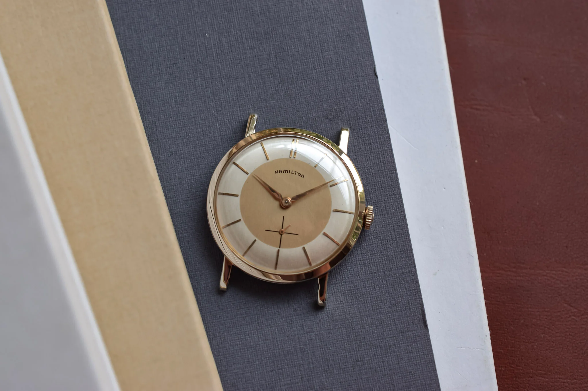 1956 Hamilton Mechanical 10K Gold Filled Edgemere B - Image 8