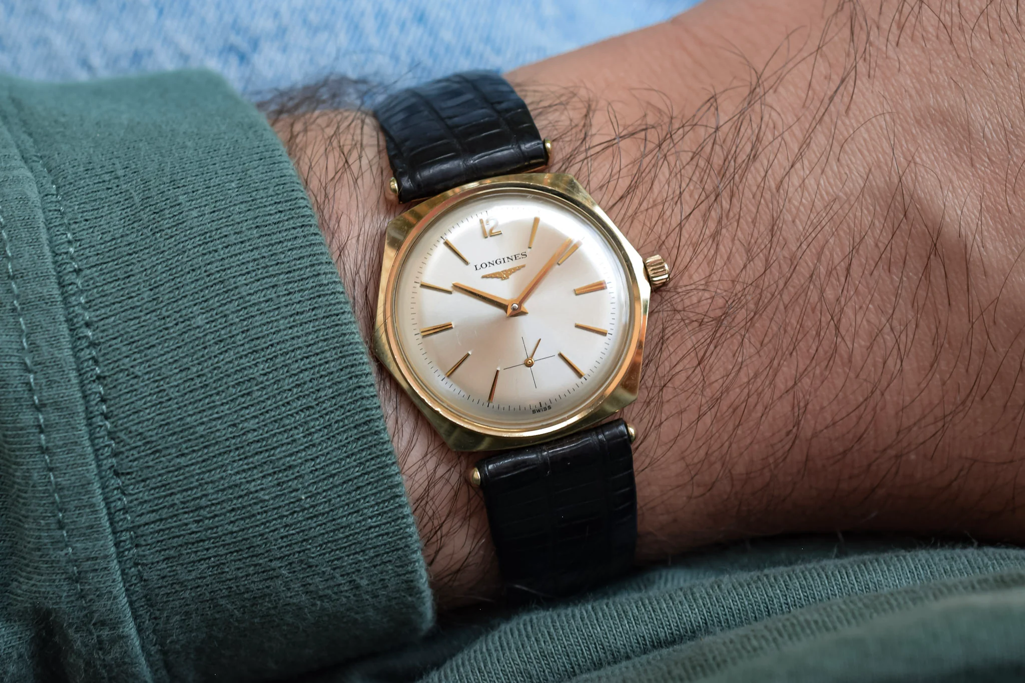 1960s 10K GF Mechanical Longines Hex - Image 2