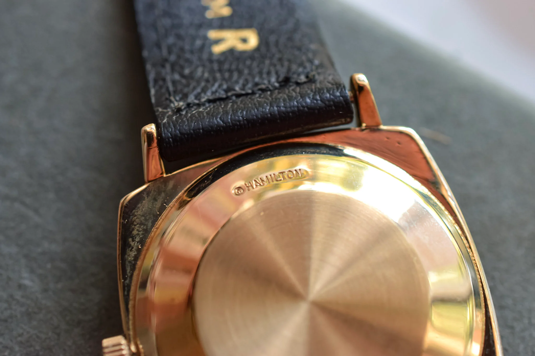 Mint 1960s Hamilton Thin-o-matic 10K Gold Filled Cushion - Image 11