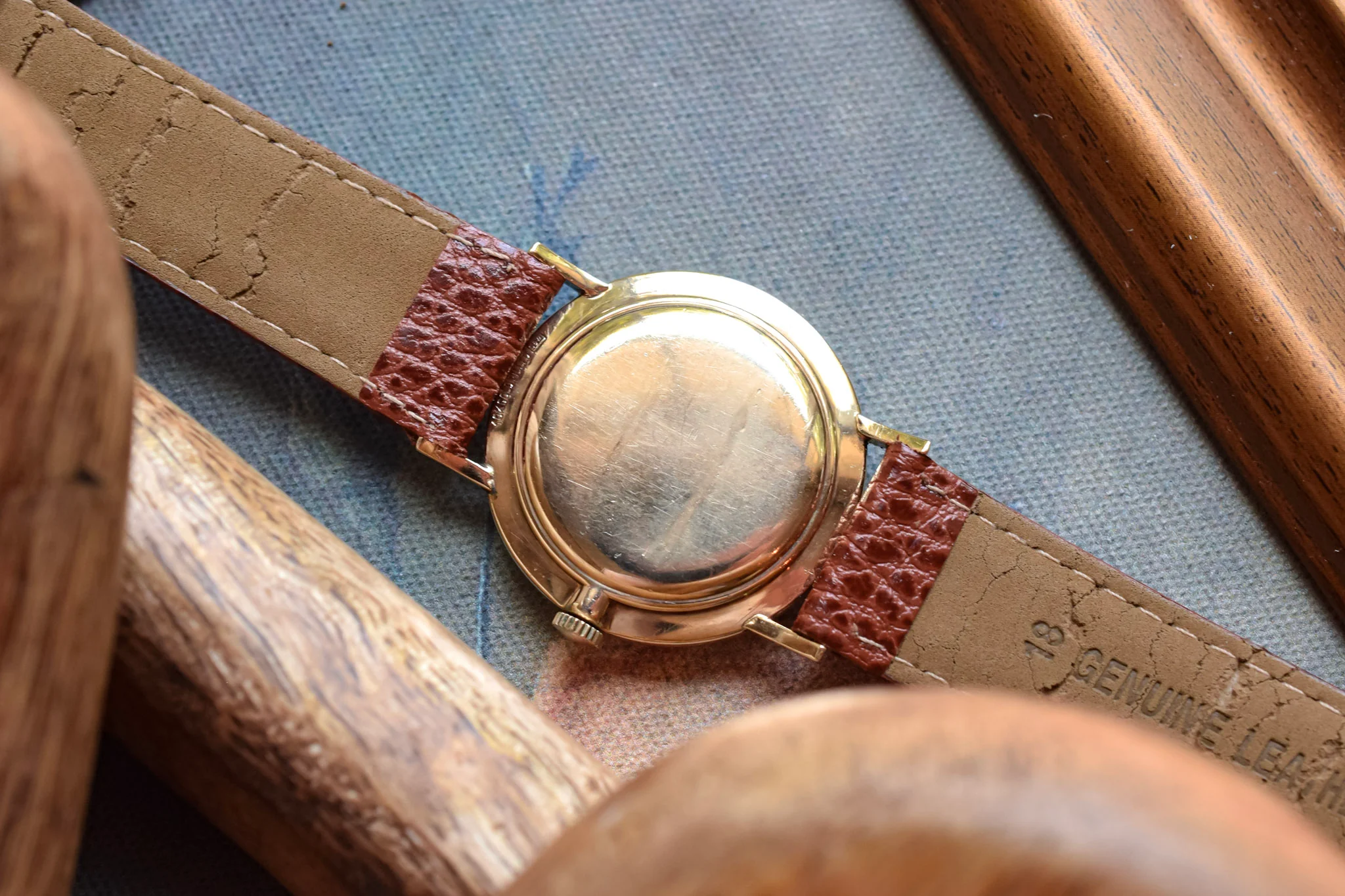 1950s Longines 10K GF Mechanical Gilt Tuxedo - Image 6