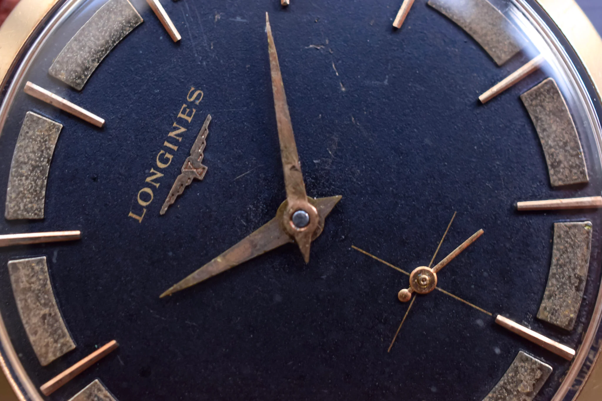 1950s Longines 10K GF Mechanical Gilt Tuxedo - Image 8