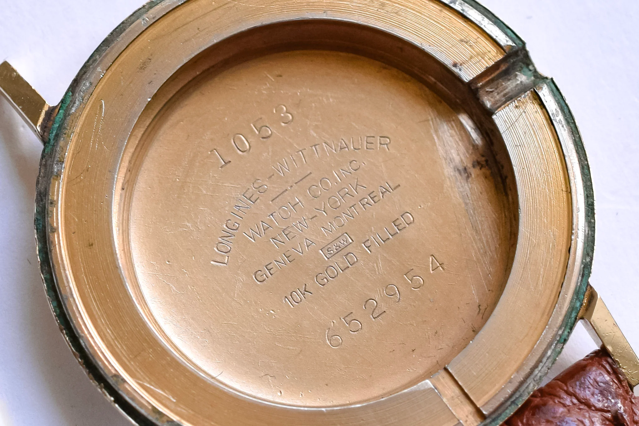 1950s Longines 10K GF Mechanical Gilt Tuxedo - Image 9