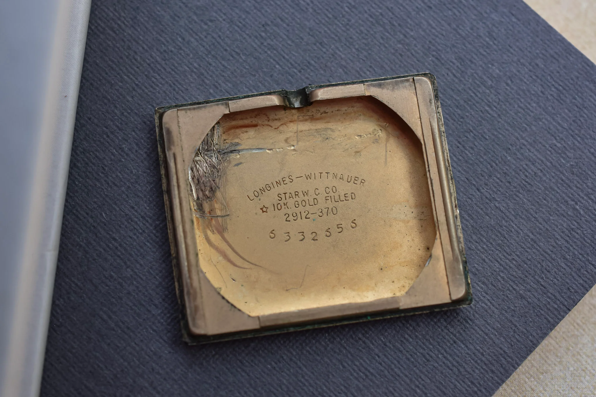 1960s Longines 10K GF Mechanical Gold Medal Tank - Image 11