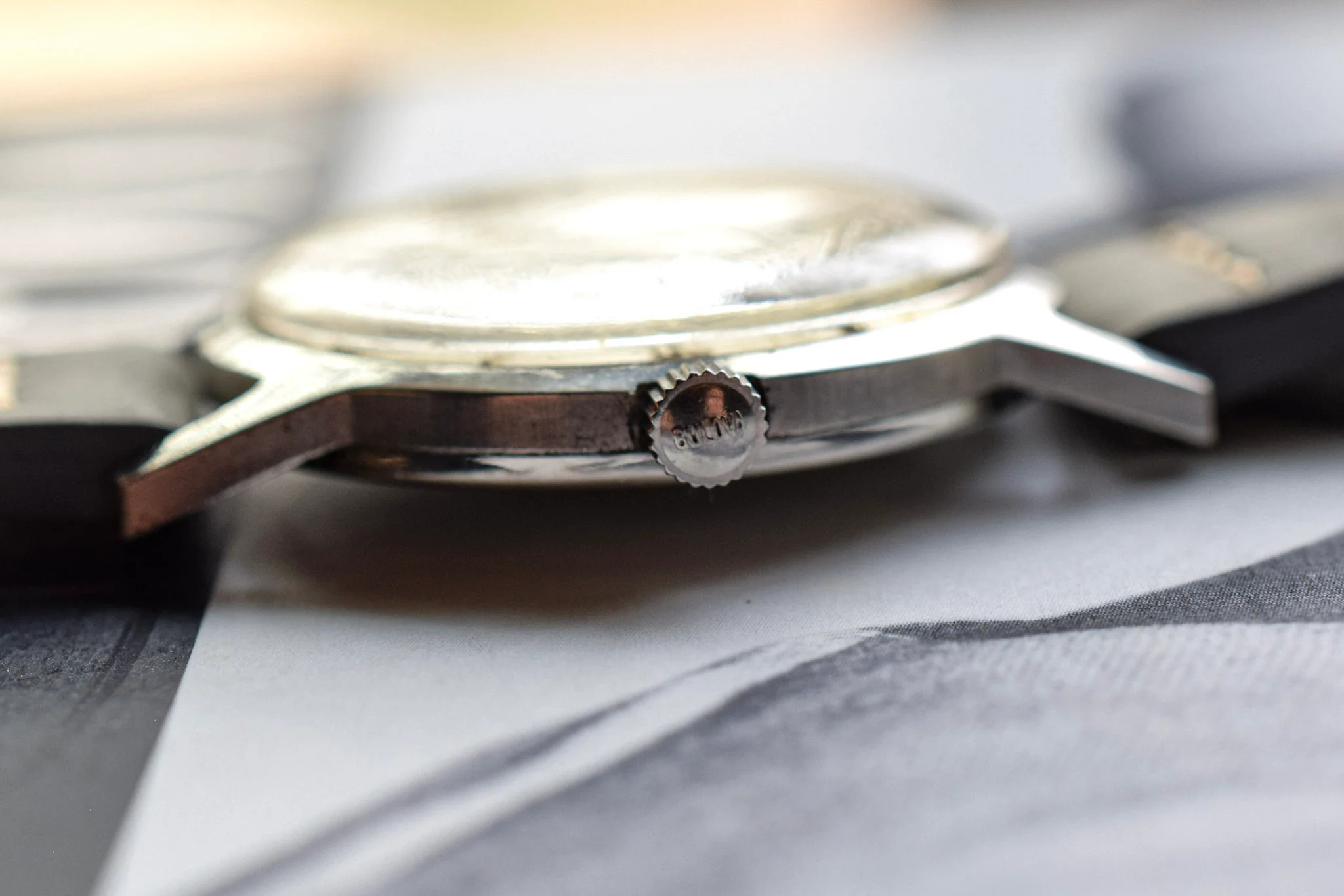 1963 Bulova Mechanical Patina Dial - Image 4