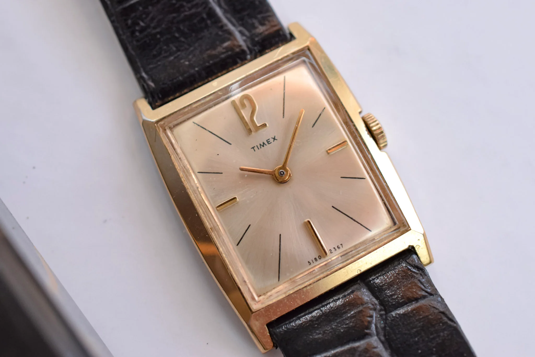 1967 Timex Mechanical Bauhaus Tank - Not Running, Needs Service - Image 3