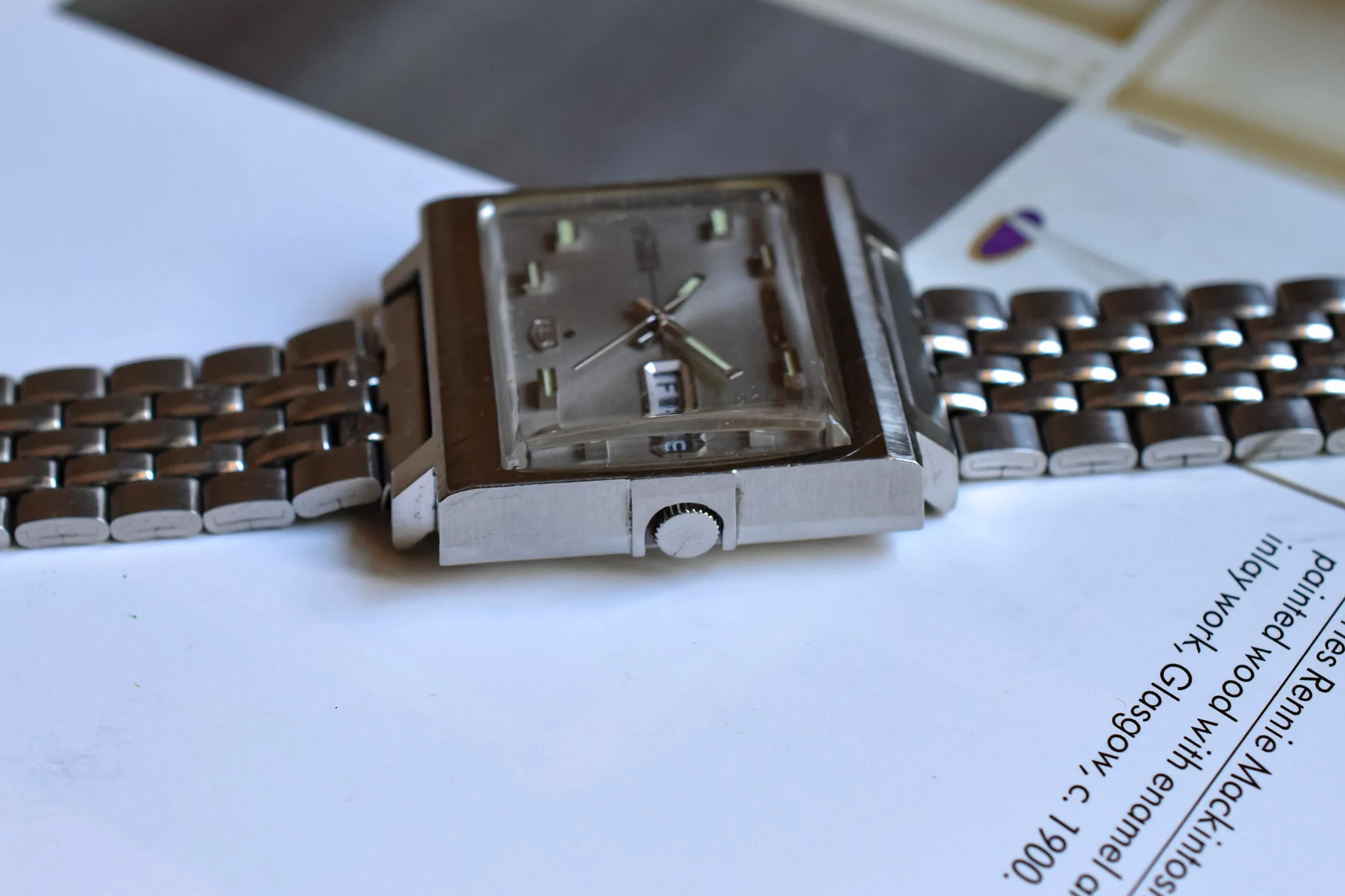 1969 Seiko 5 Automatic Silver TV - Image 3