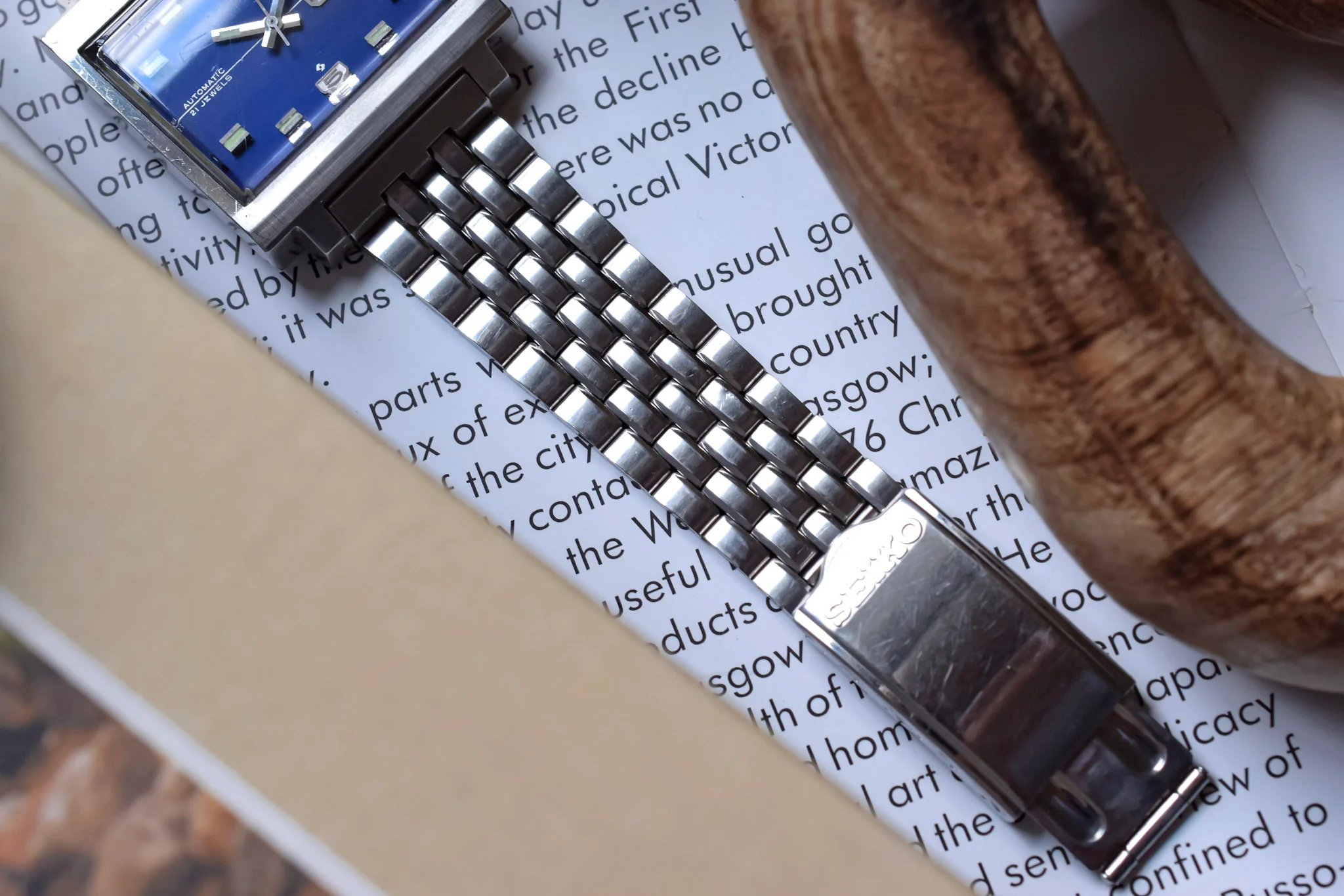 1969 Seiko 5 Automatic Blue TV - Image 5