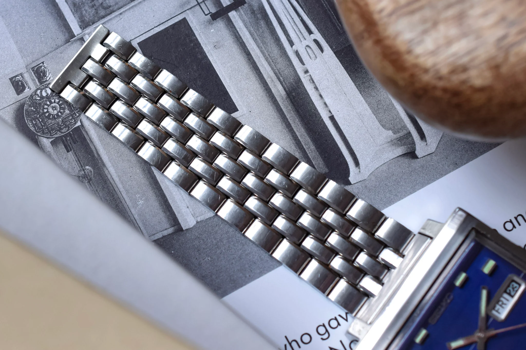 1969 Seiko 5 Automatic Blue TV - Image 6