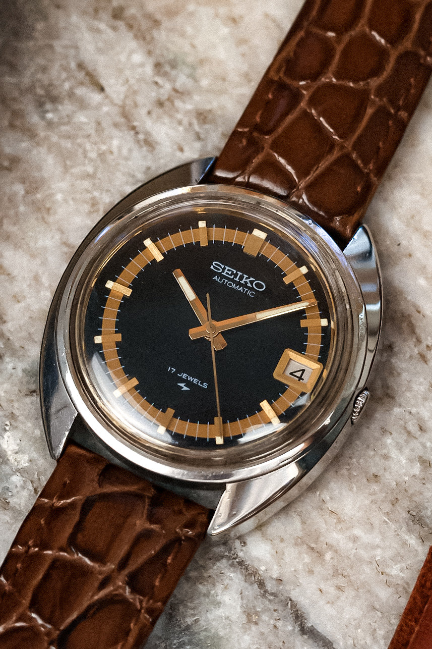 1969 Seiko Steel Blue Halo Calendar - Image 3