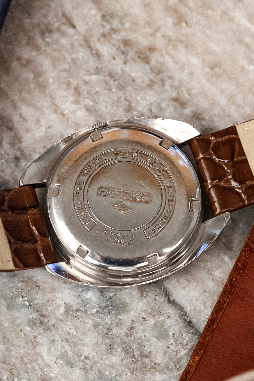 1969 Seiko Steel Blue Halo Calendar - Image 6