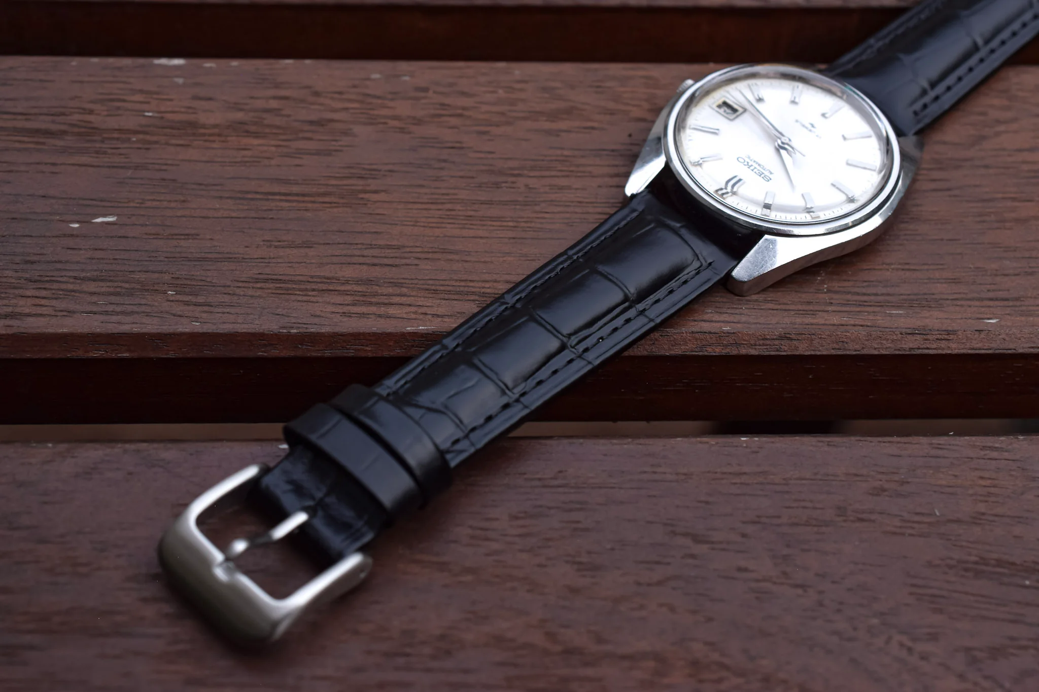1970 Baby King Seiko Automatic Watch - Image 5