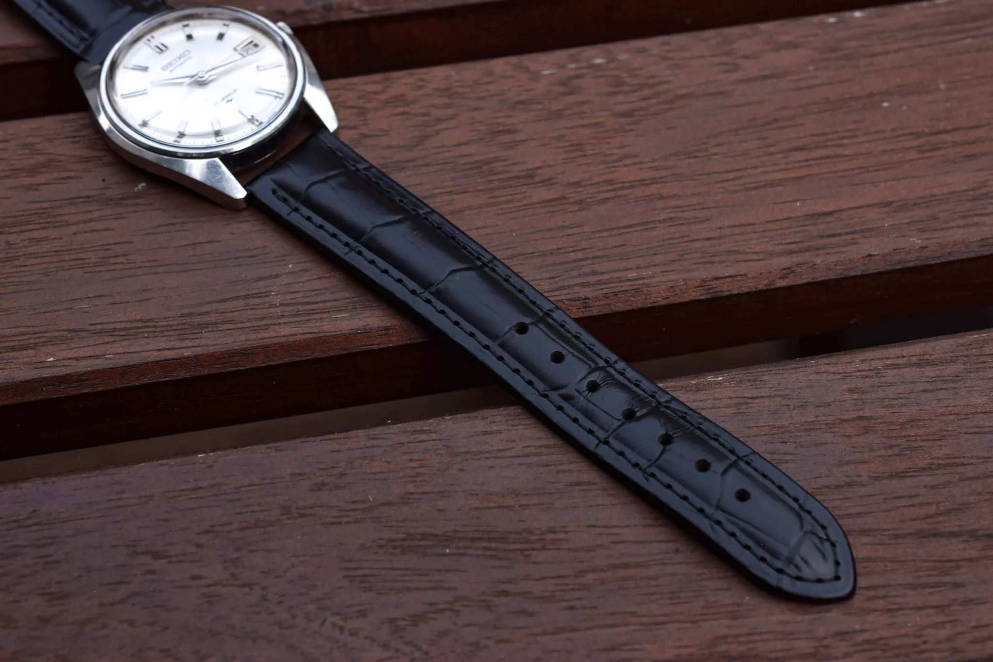 1970 Baby King Seiko Automatic Watch - Image 6