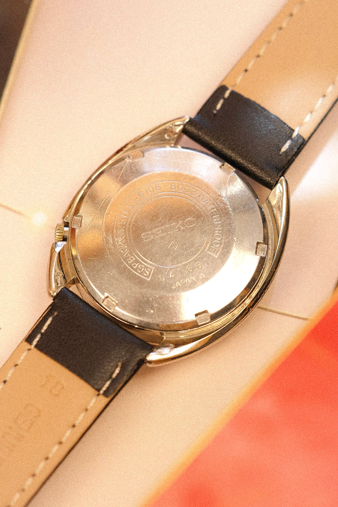 1970 Seiko DX Automatic Crosshair Dial Arabic Day-Date - Image 6