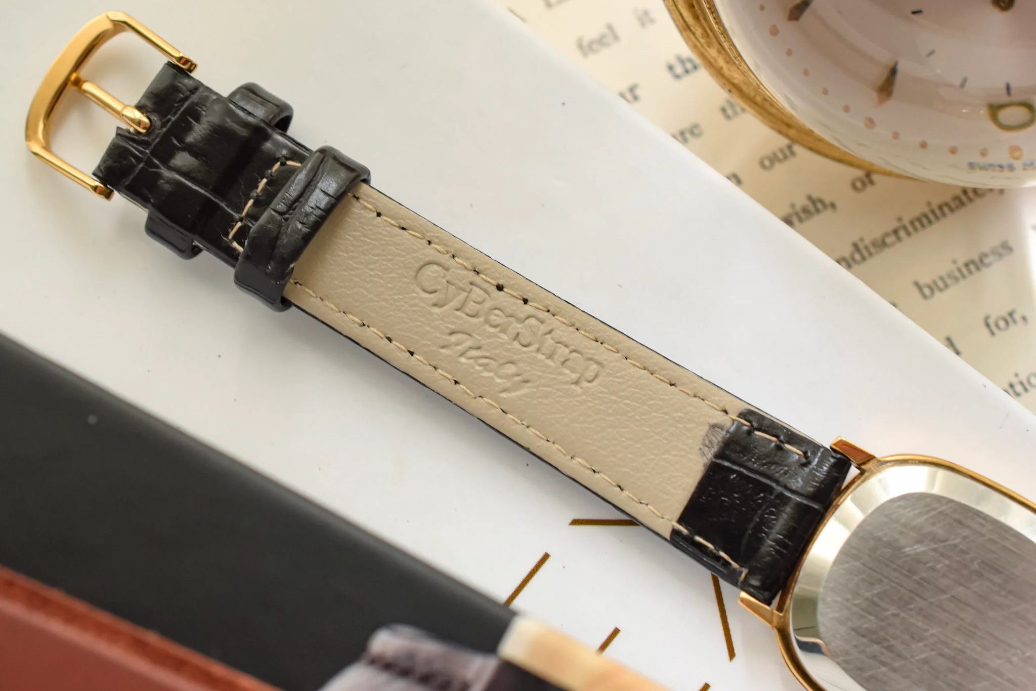 1970s Omega De Ville Gold Plated Mechanical Breguet Dial Ellipse - Image 7