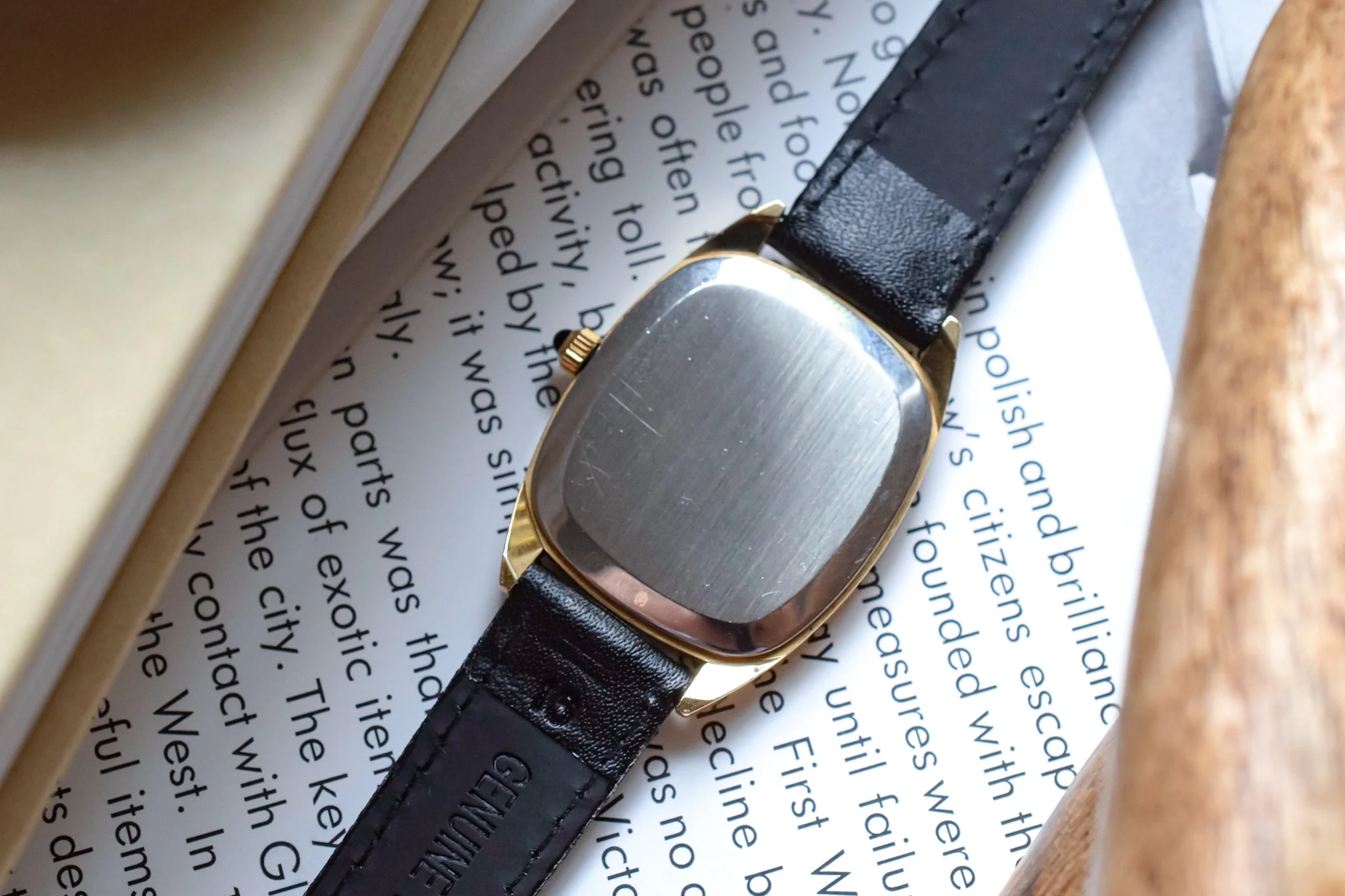 1970s Gold Plated Mechanical Omega De Ville Ellipse - Image 9