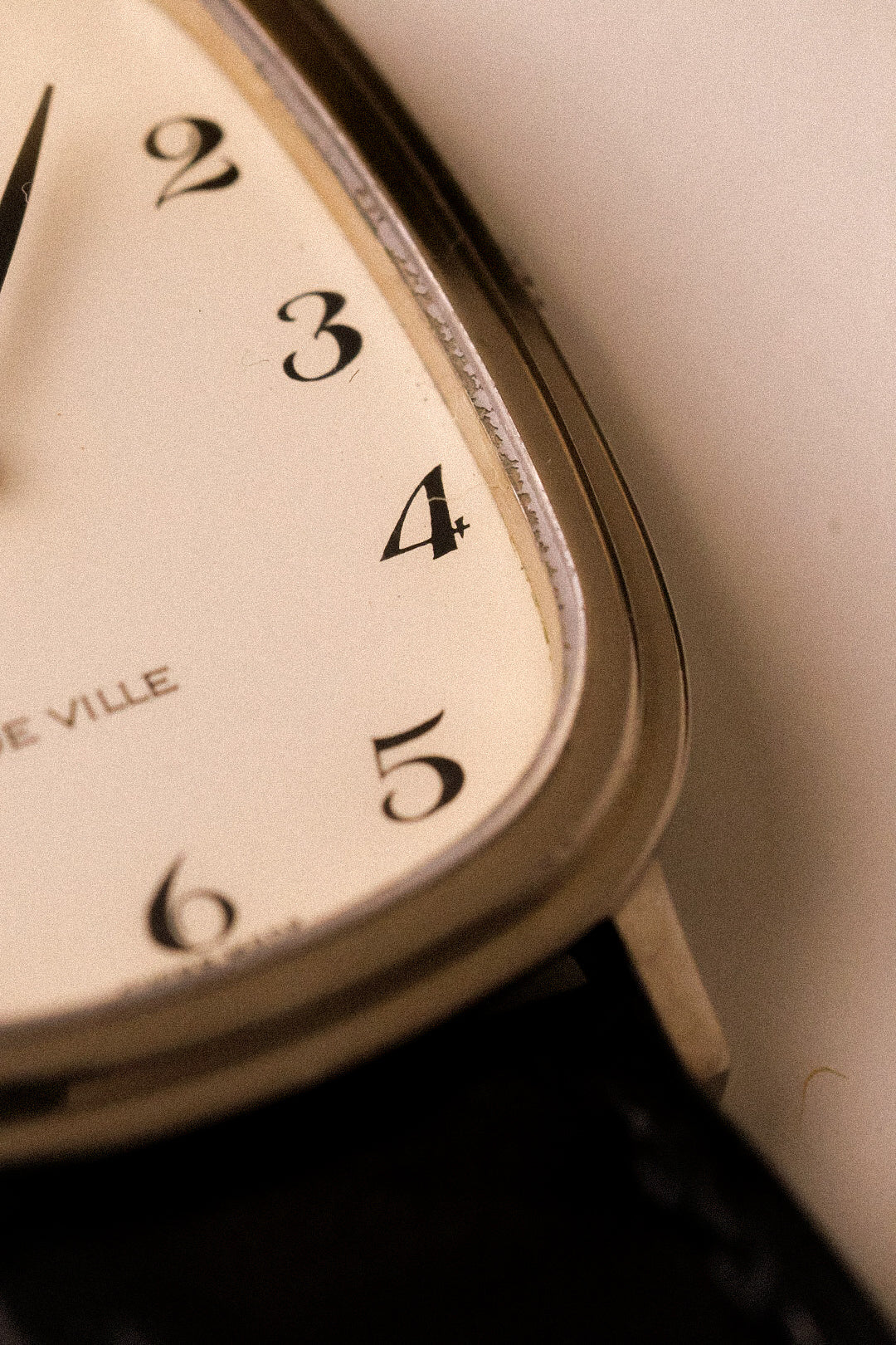 1970s Mechanical Omega De Ville Steel Breguet Dial Ellipse - Image 4