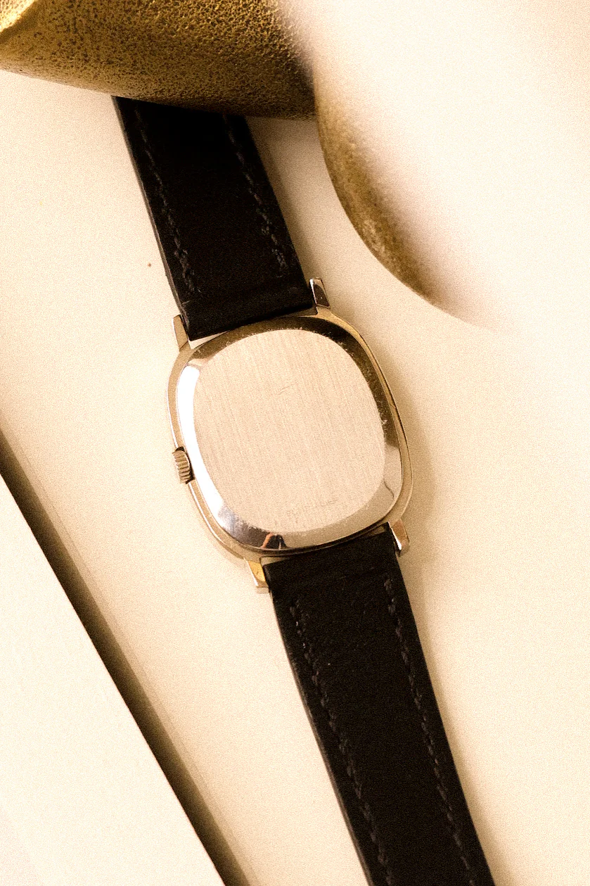 1970s Mechanical Omega De Ville Steel Breguet Dial Ellipse - Image 9