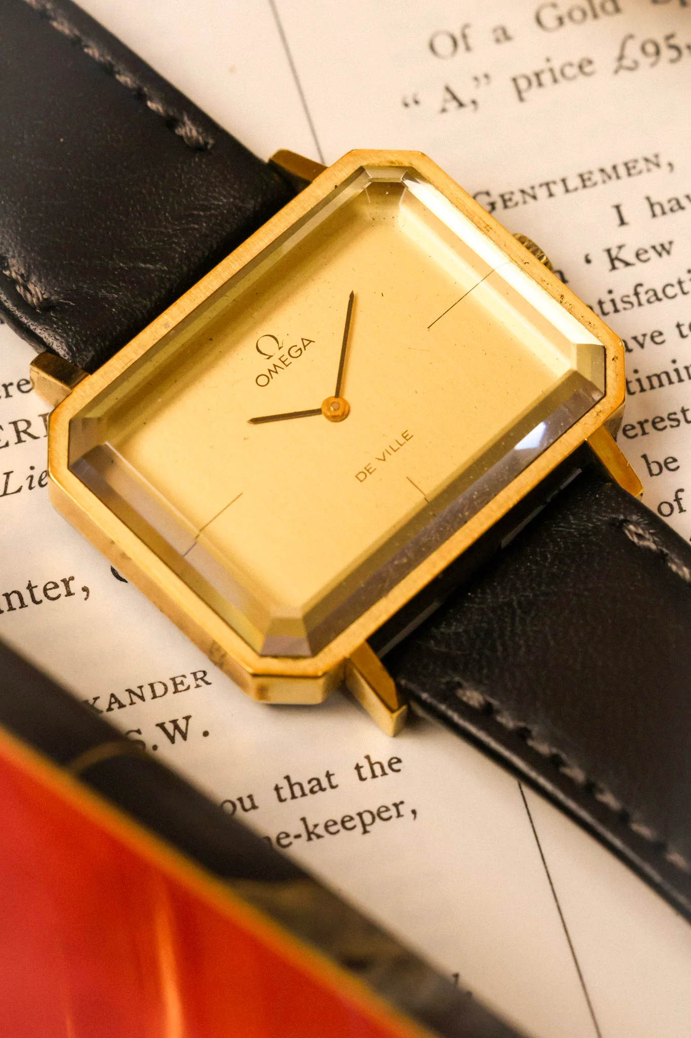 1970s Omega De Ville Andrew Grima Octo - Image 3