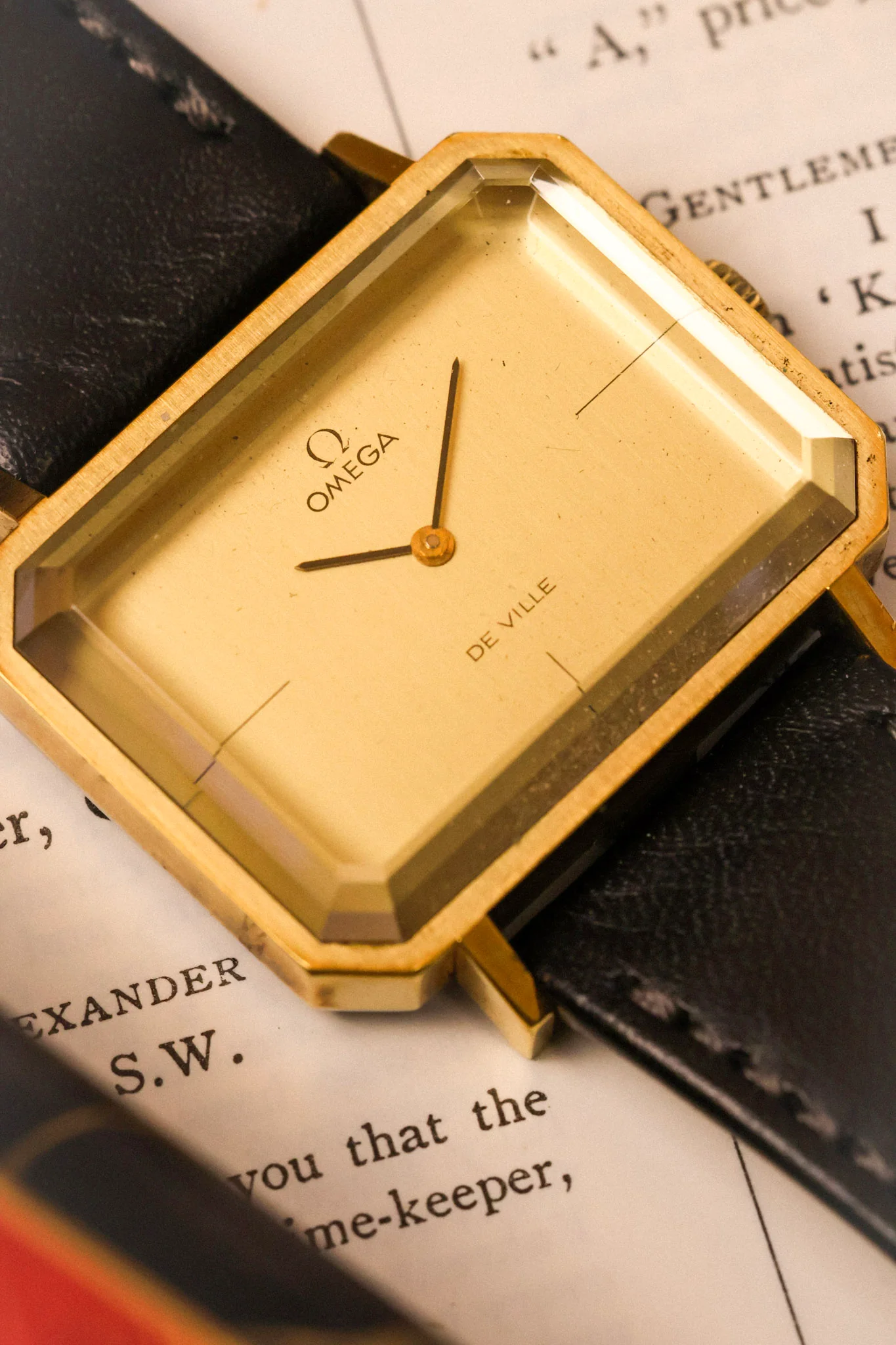 1970s Omega De Ville Andrew Grima Octo - Image 4