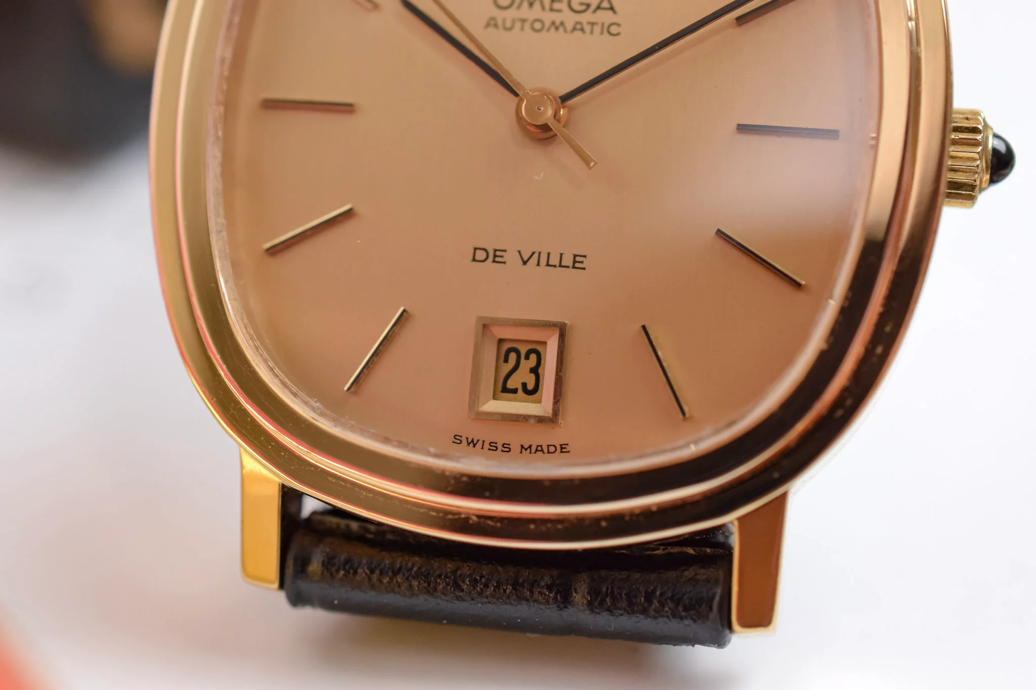 1970s Omega De Ville Automatic Calendar Ellipse - Serviced - Image 5