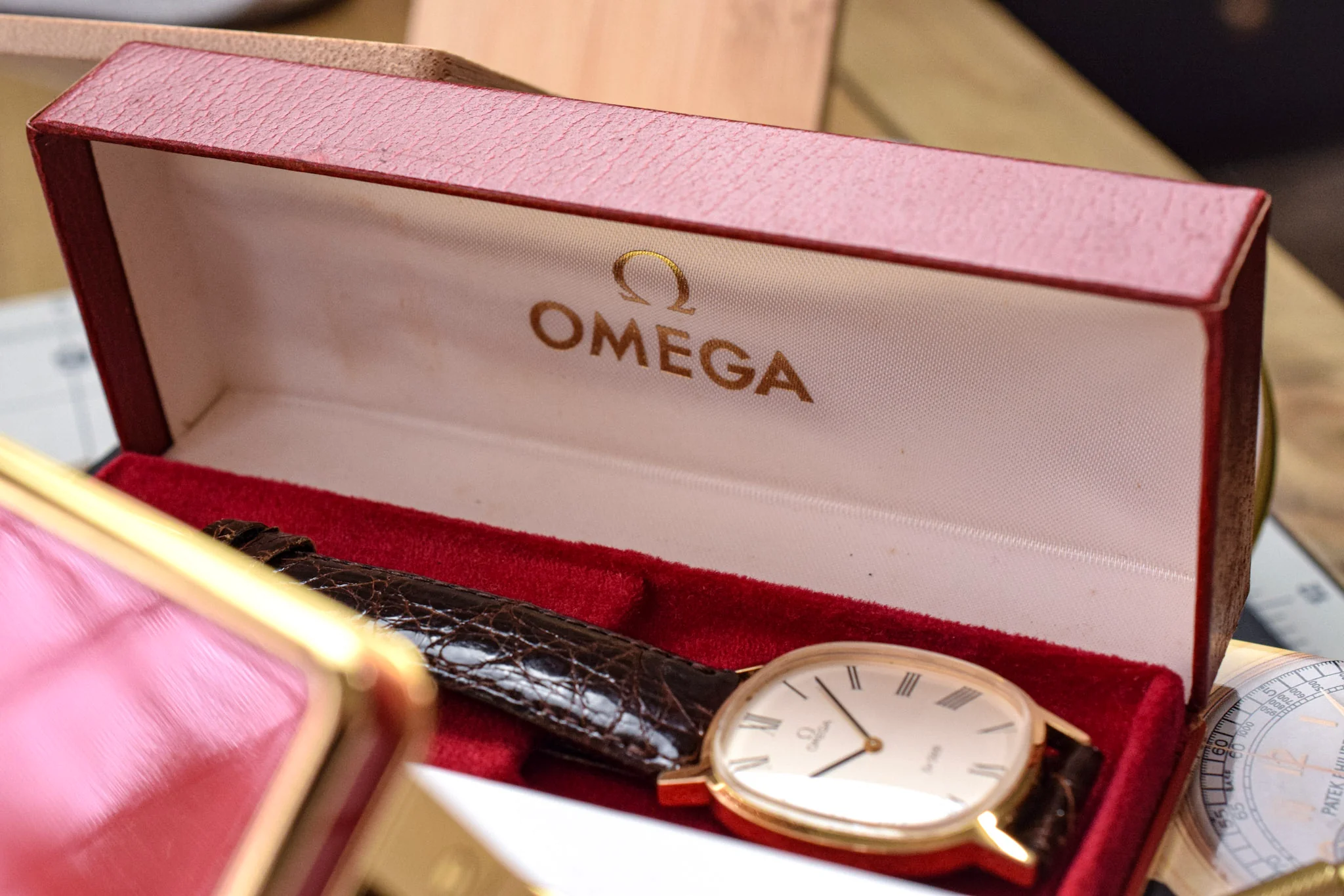 1970s Omega De Ville Mechanical Roman Ellipse w/Box - Image 9