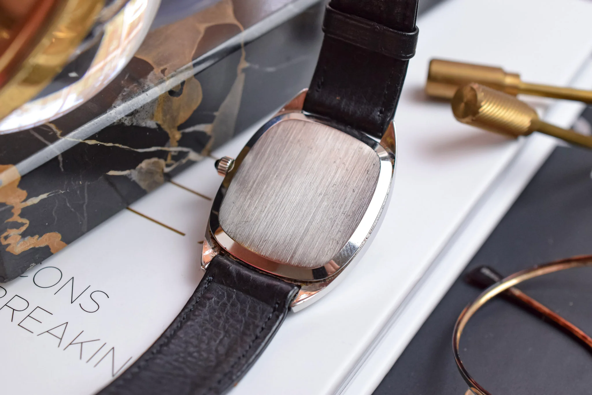 1970s Omega De Ville Mechanical Steel Ellipse - Image 6