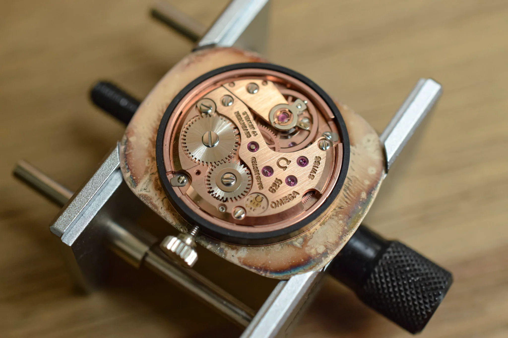 1970s Omega De Ville Roman Steel Ellipse - Image 11