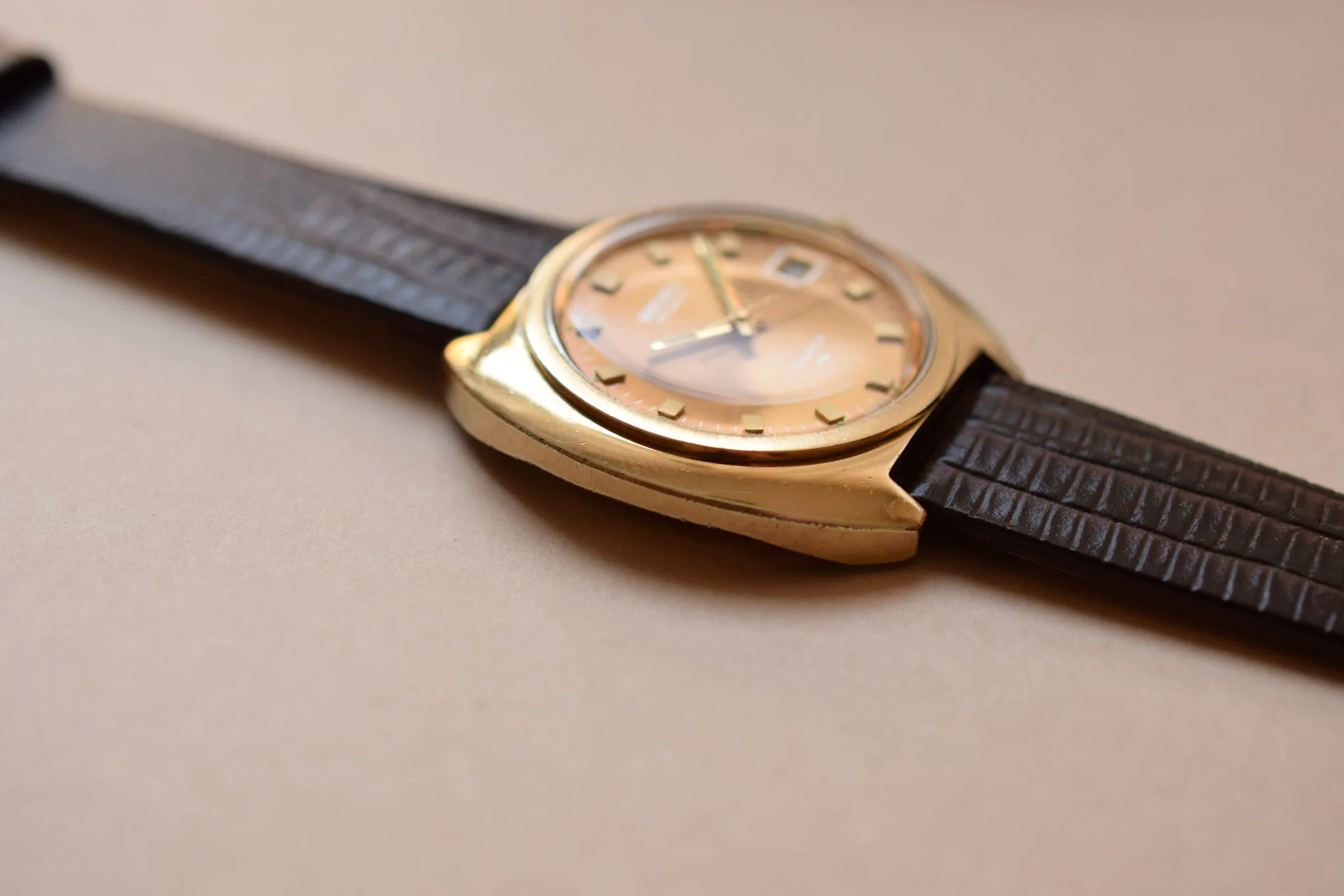 1972 Seiko Champagne C Cushion Calendar - Image 5