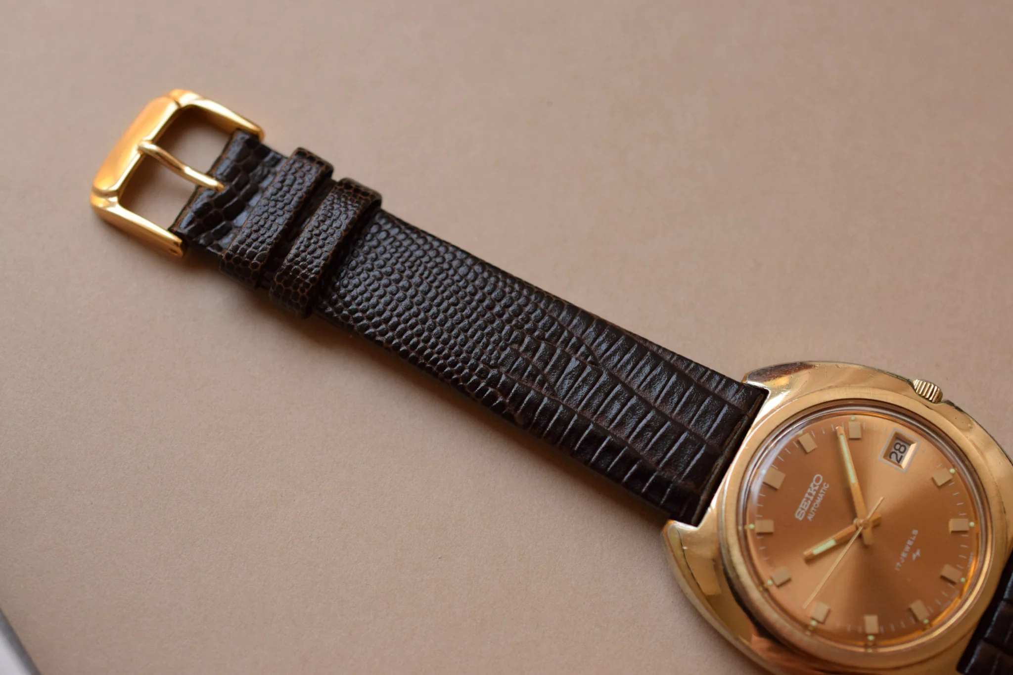 1972 Seiko Champagne C Cushion Calendar - Image 6