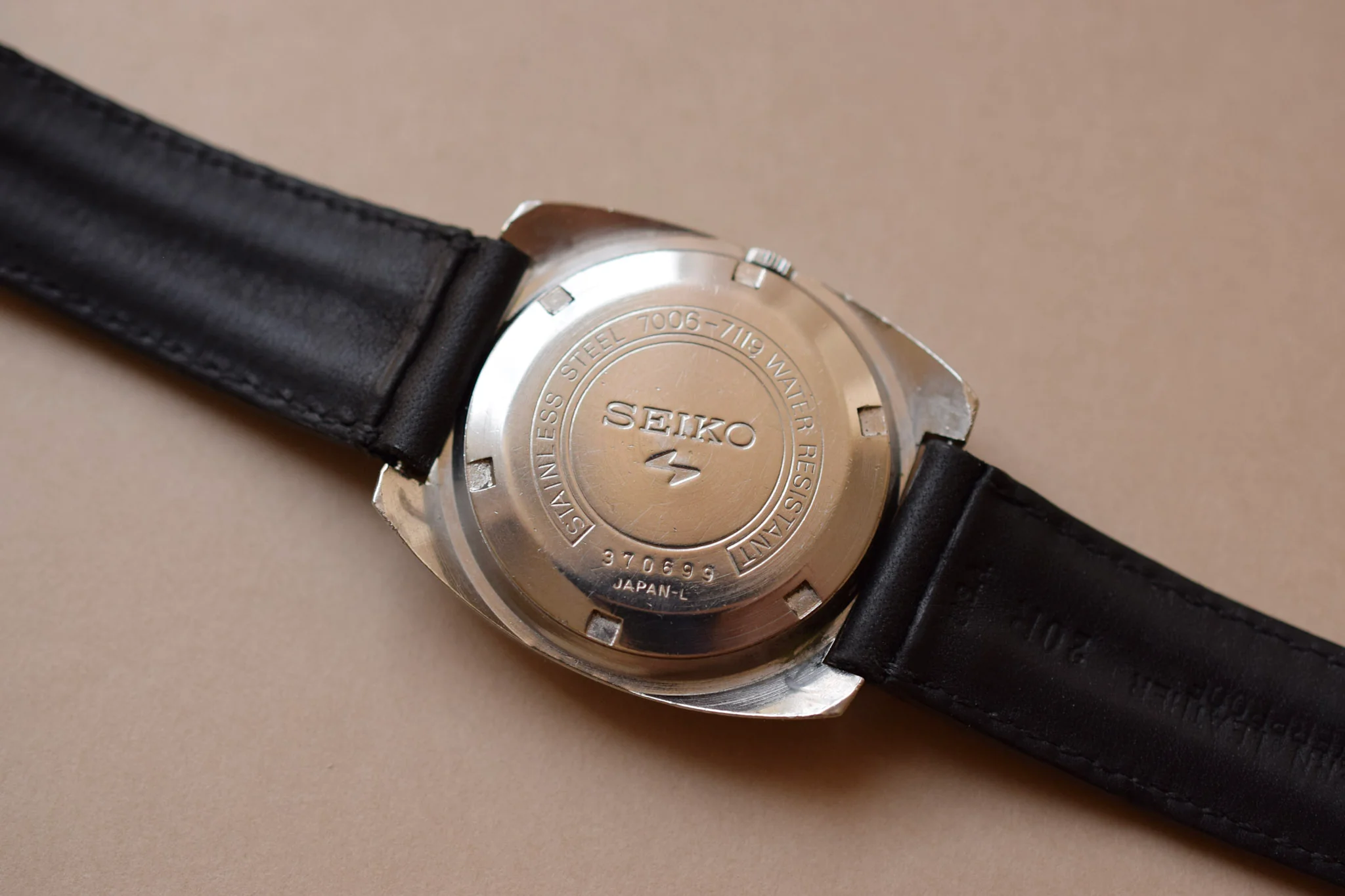 1973 Seiko Blue Steel Cushion Day-Date - Image 7