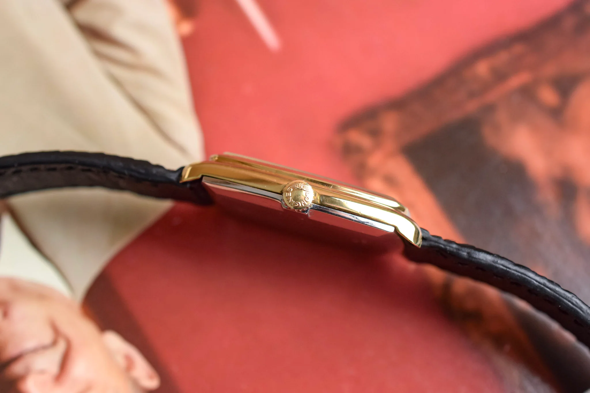 70s Longines Mechanical Champagne Ellipse - Image 5