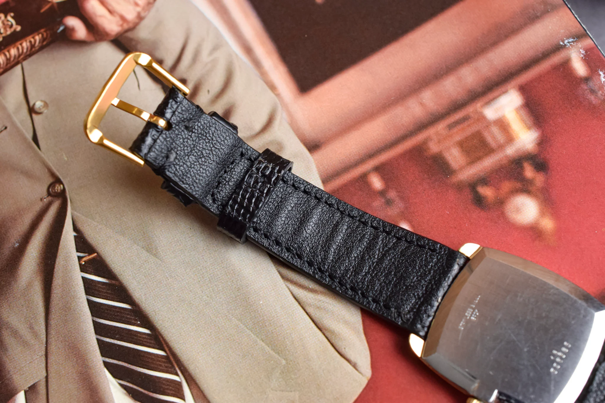 70s Longines Mechanical Champagne Ellipse - Image 9