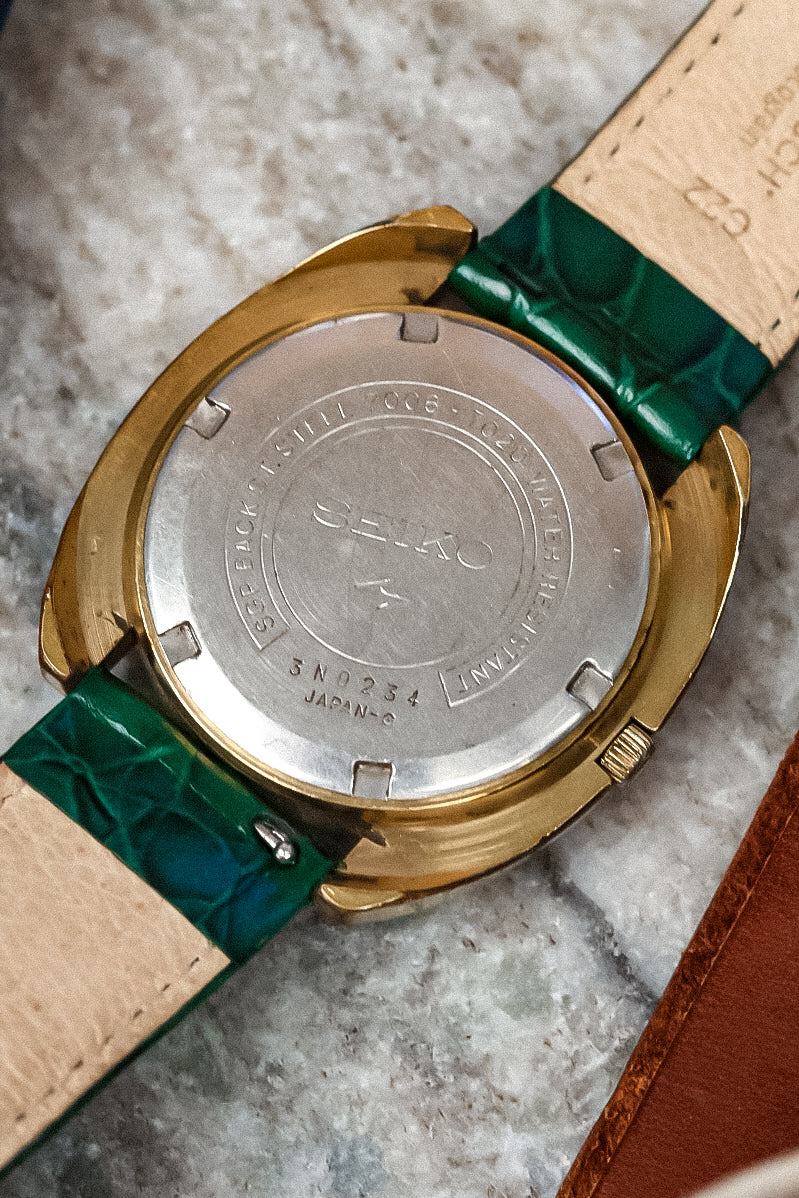 1973 Seiko Retro Golden Cushion Day-Date - Image 6