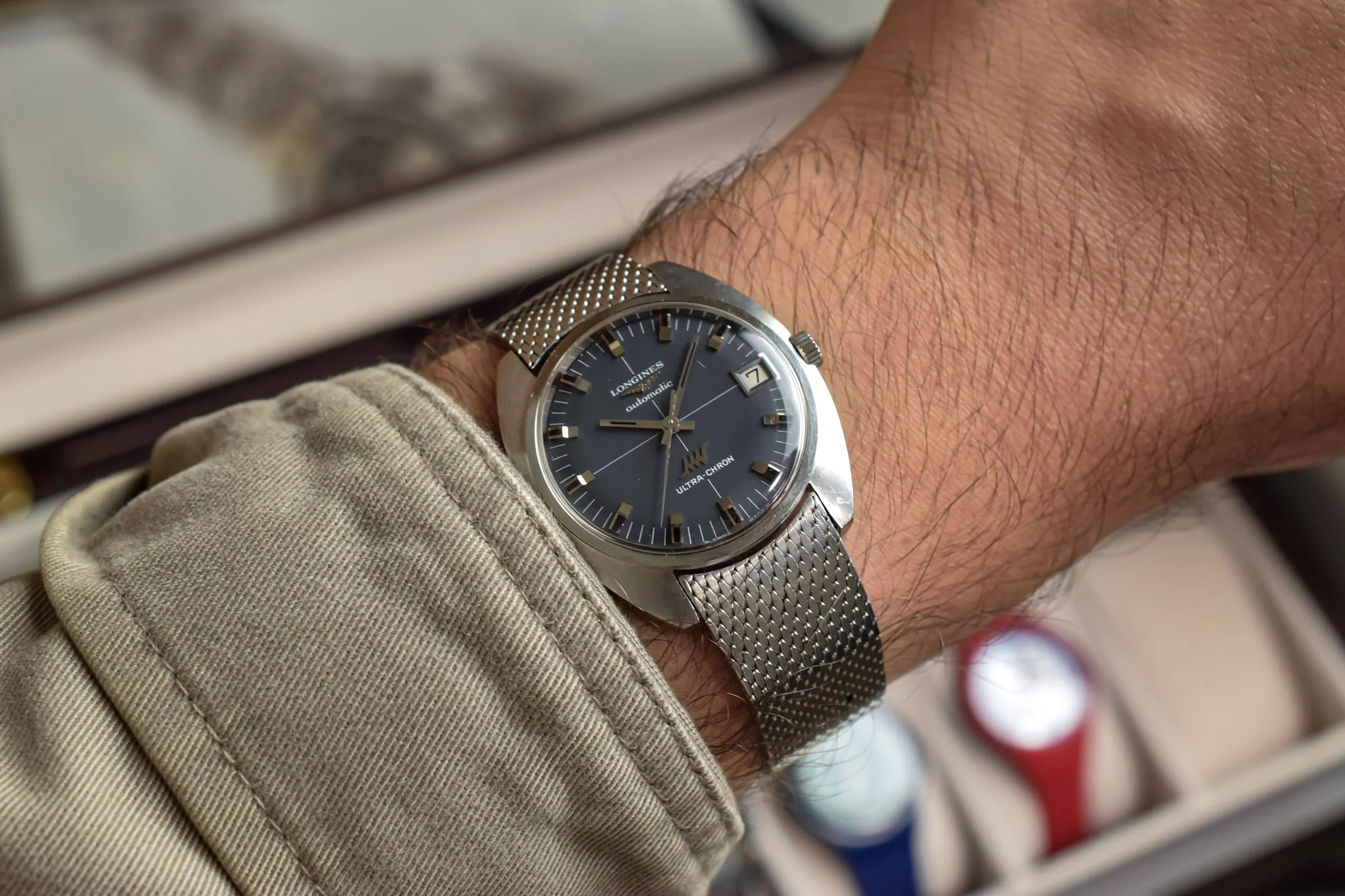 1975 Longines Automatic Ultra-Chron Crosshair Calendar - Image 2