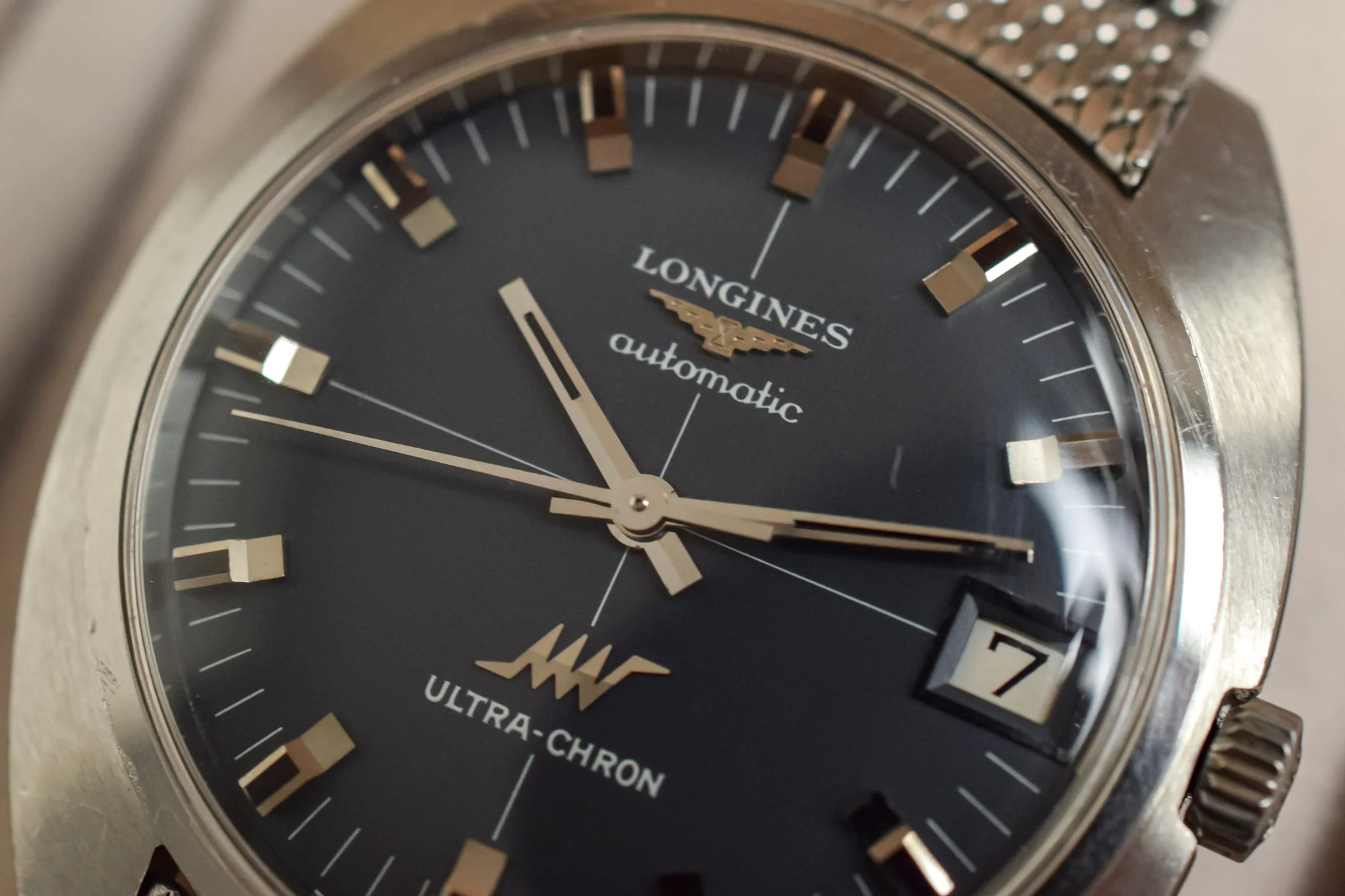 1975 Longines Automatic Ultra-Chron Crosshair Calendar - Image 5