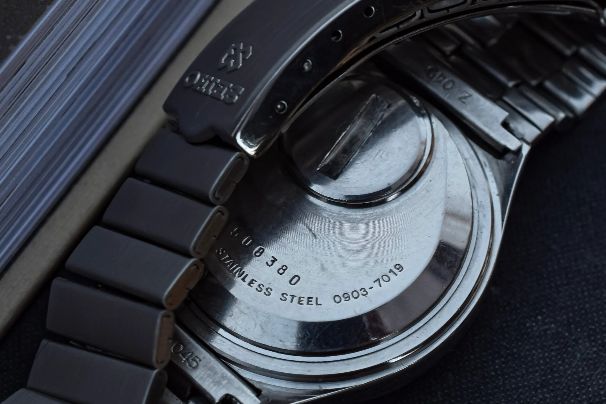 1975 Seiko SQ Day/Date Green Dial Watch - Image 6
