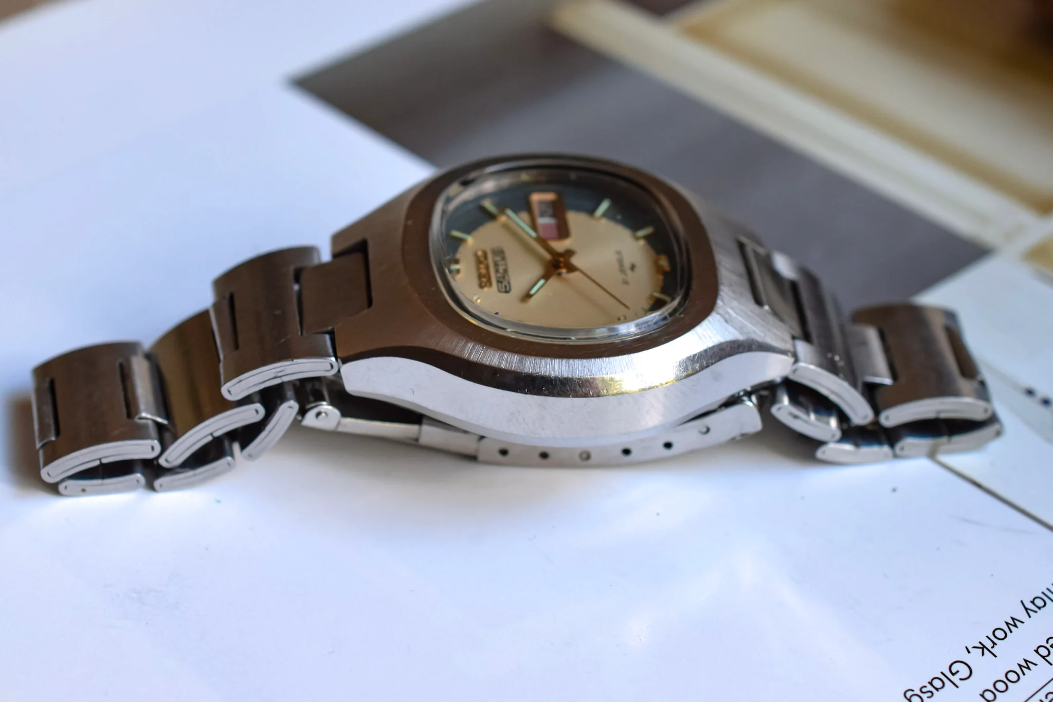 1976 Seiko Automatic 5 Actus "Cactus" Kanji - Image 4