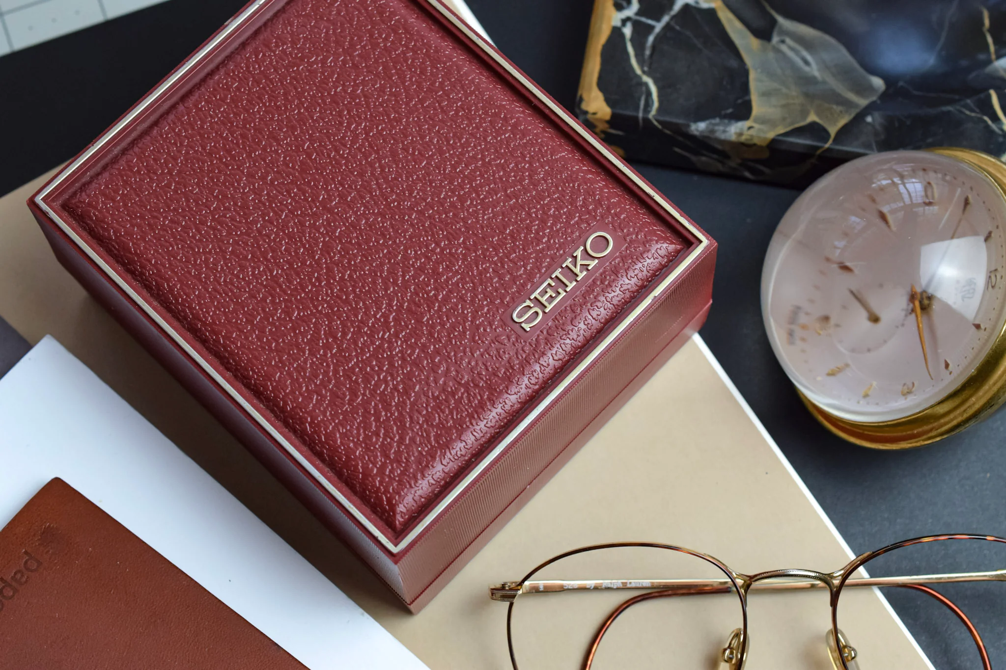 1976 Seiko SQ Steel Cushion Day-Date (Excellent in Box) - Image 9